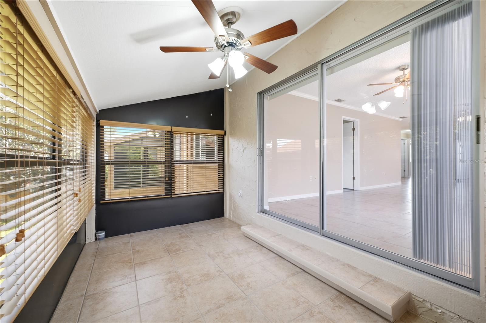 Rear Enclosed Porch