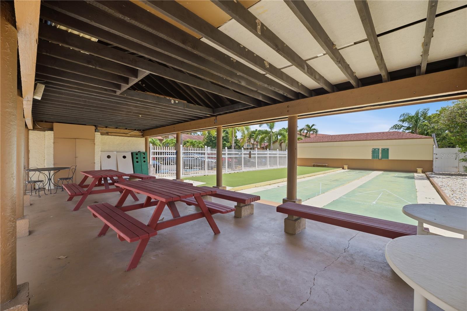 Shuffleboard Court