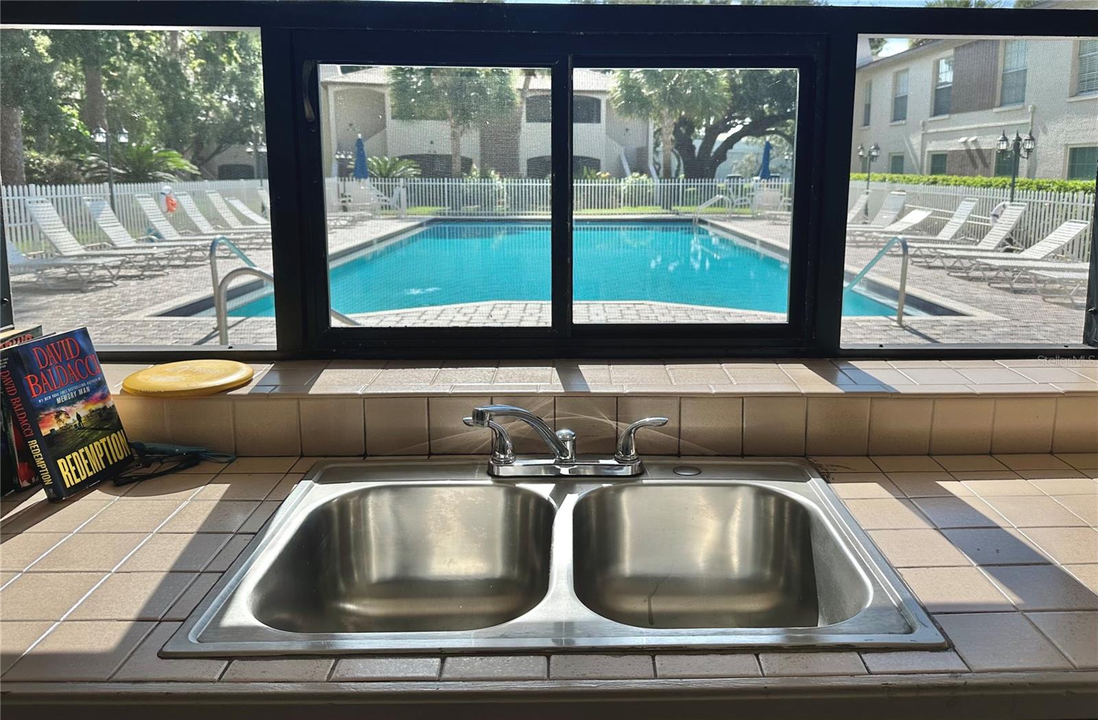 View of Pool Area from Clubhouse