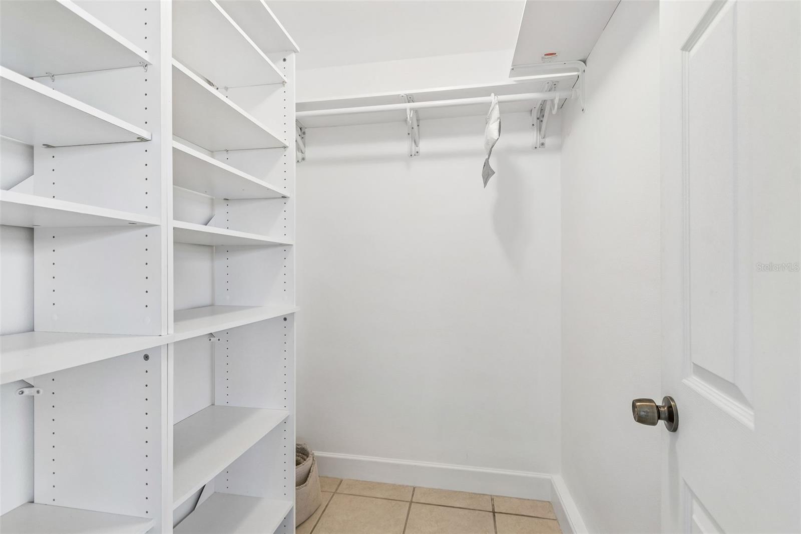 Primary Walk-In Closet