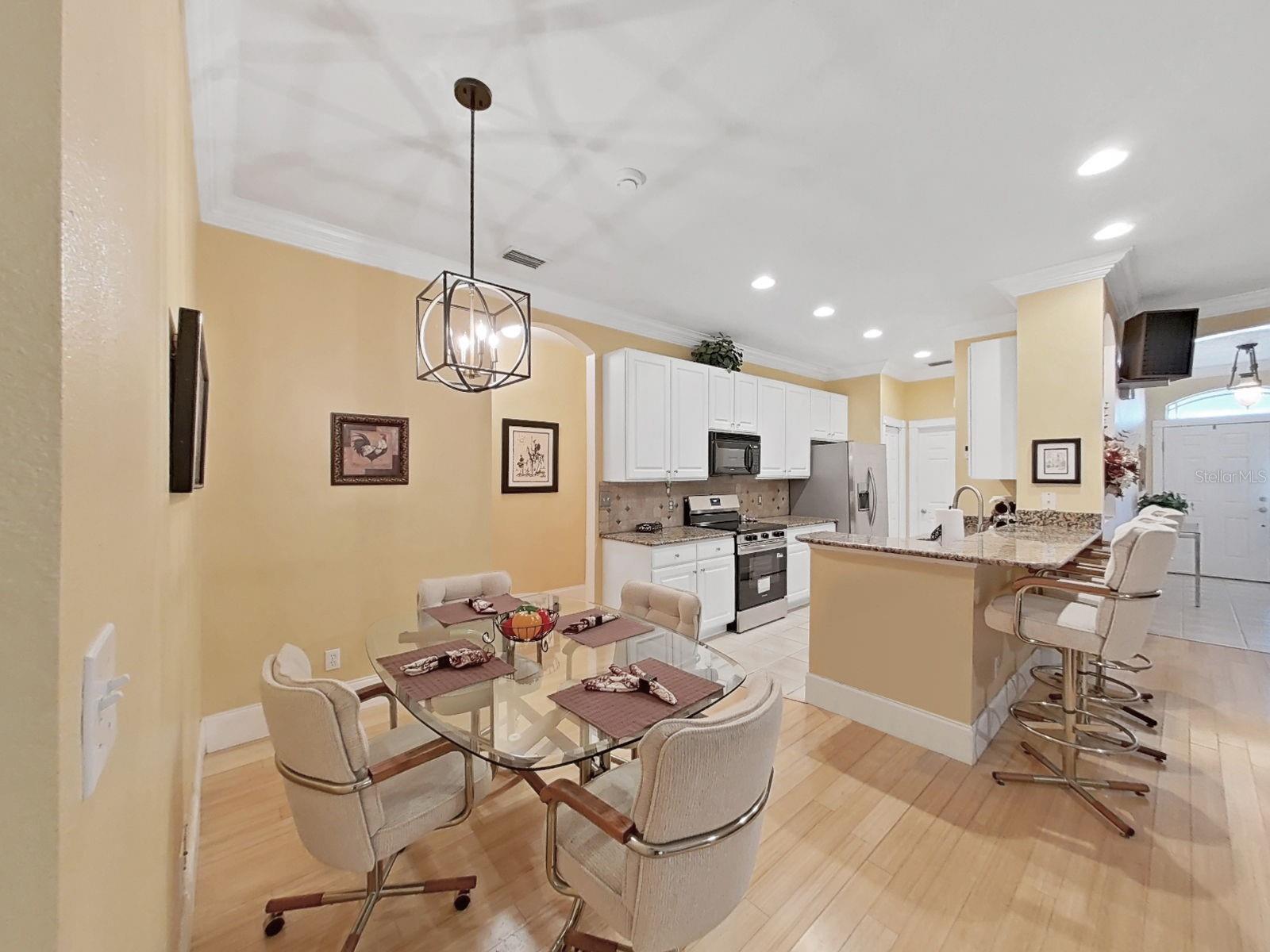 Dining Area and Kitchen
