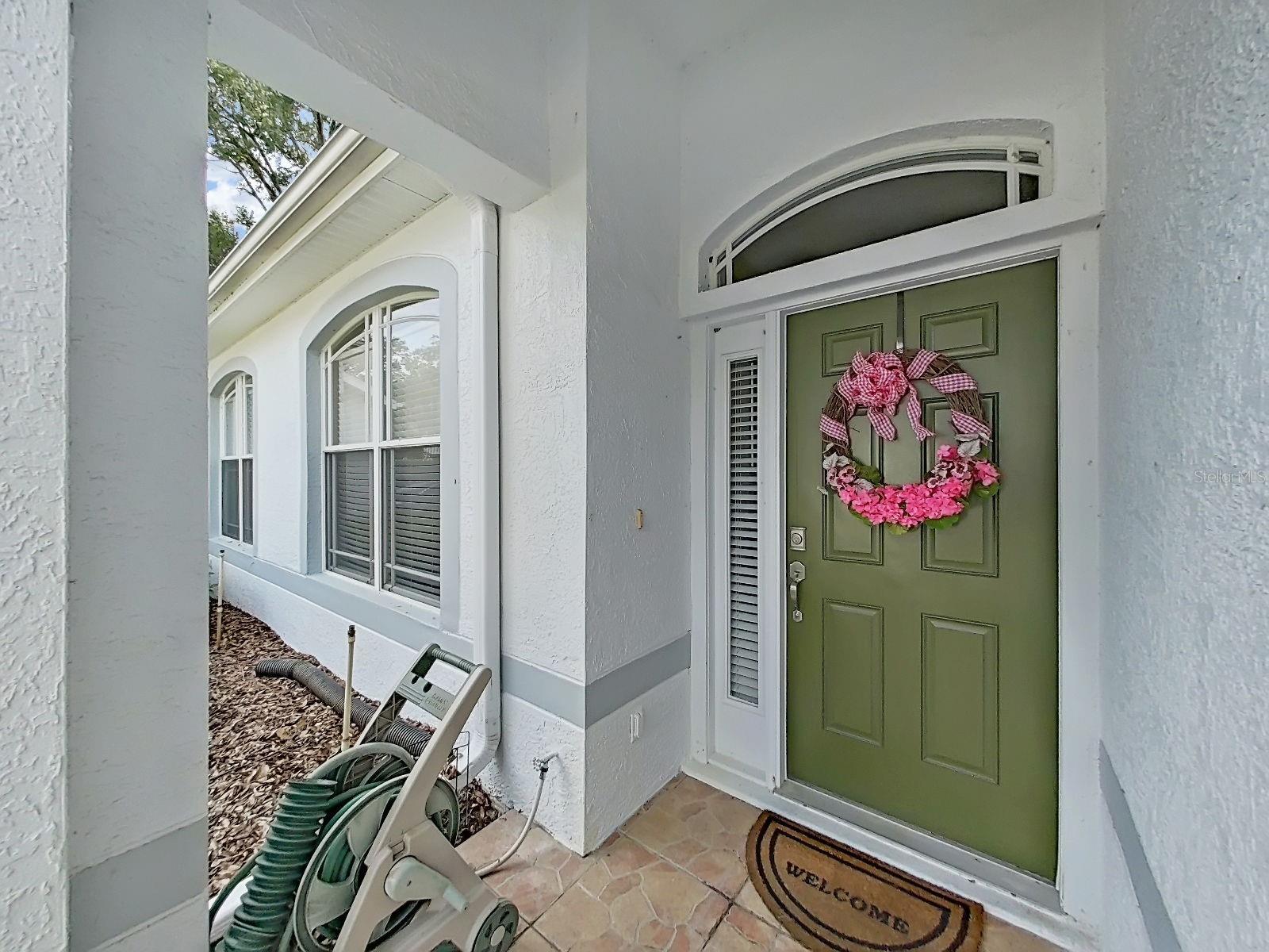 Cheery Front Door