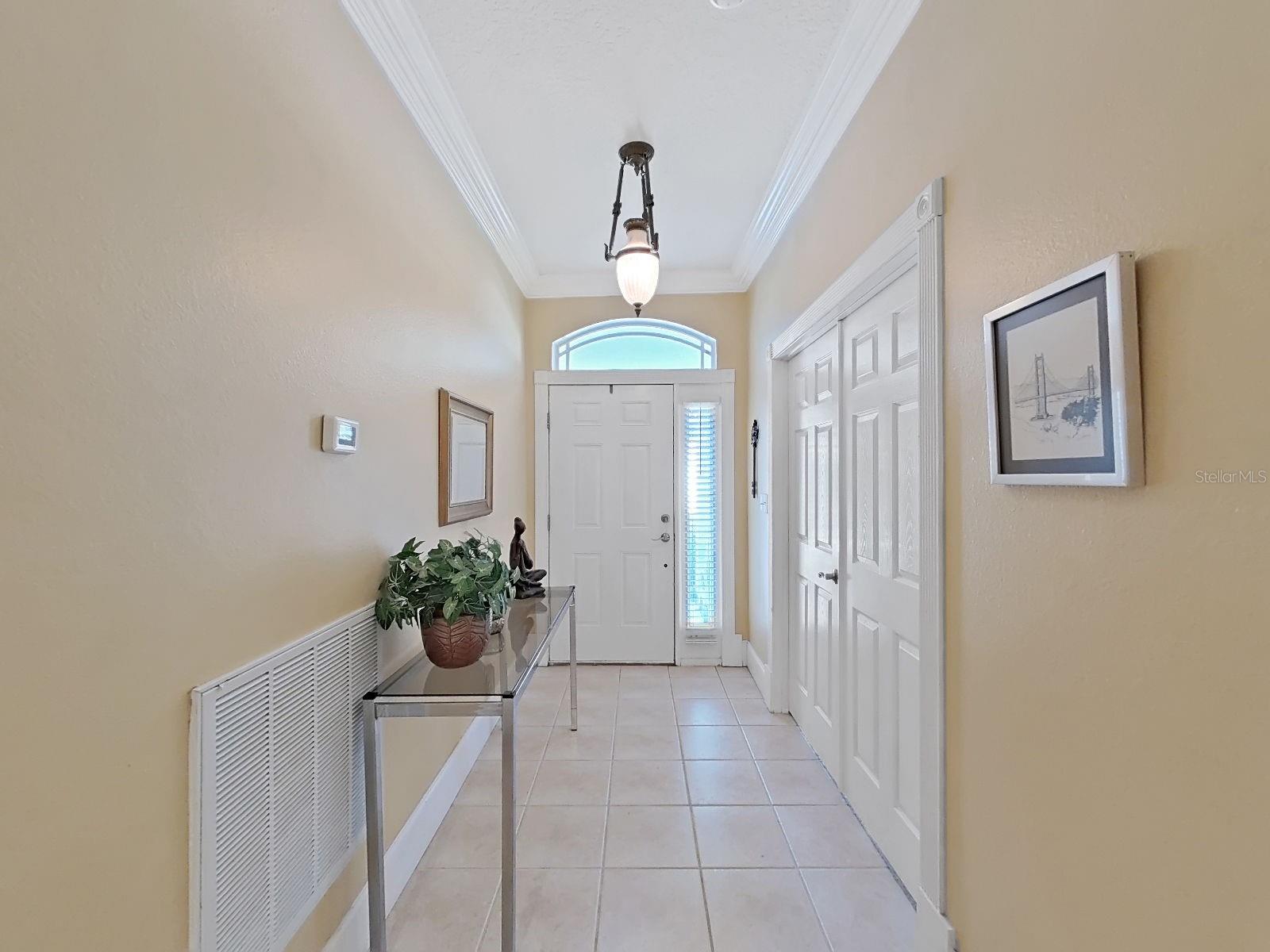 Foyer Facing Front Door