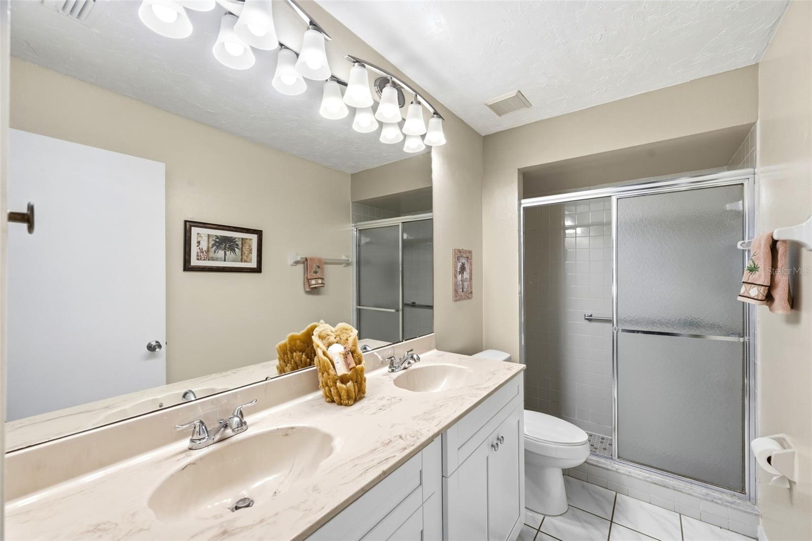Double vanities in Primary Bathroom