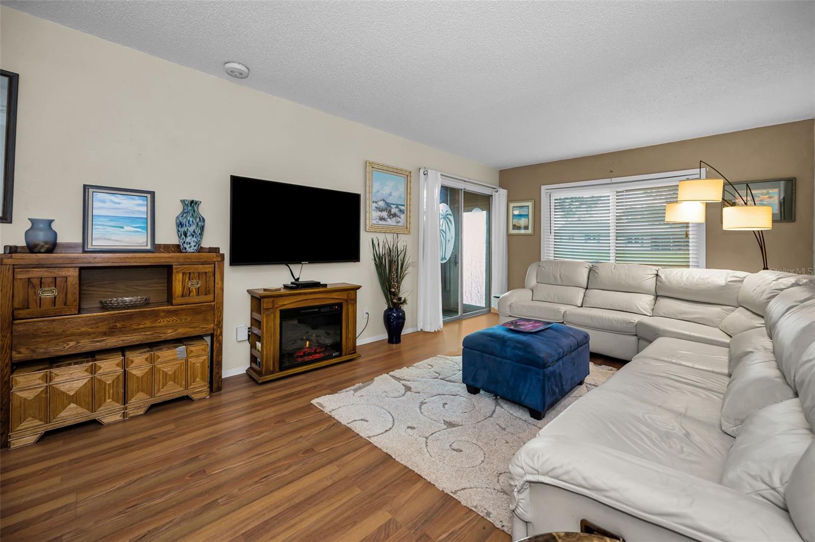 Most of the lovely furnishing are included.