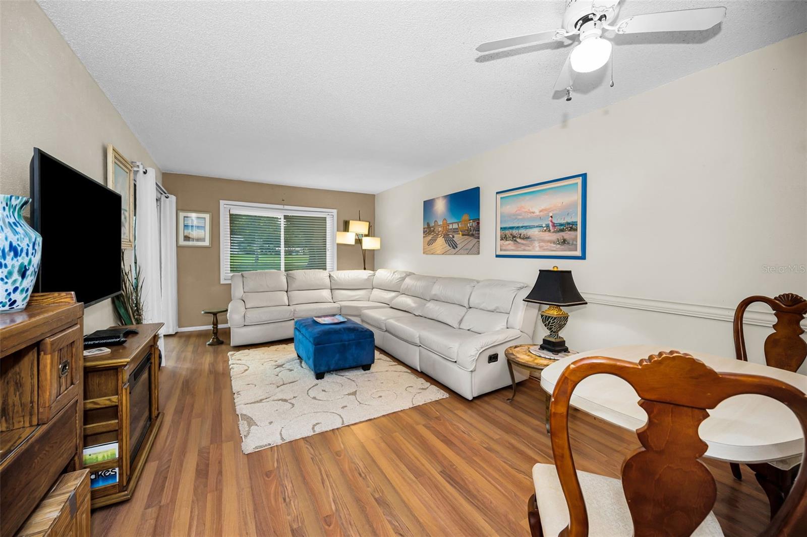 Most of the lovely furnishing are included.