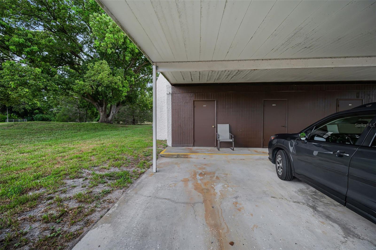 Covered carport