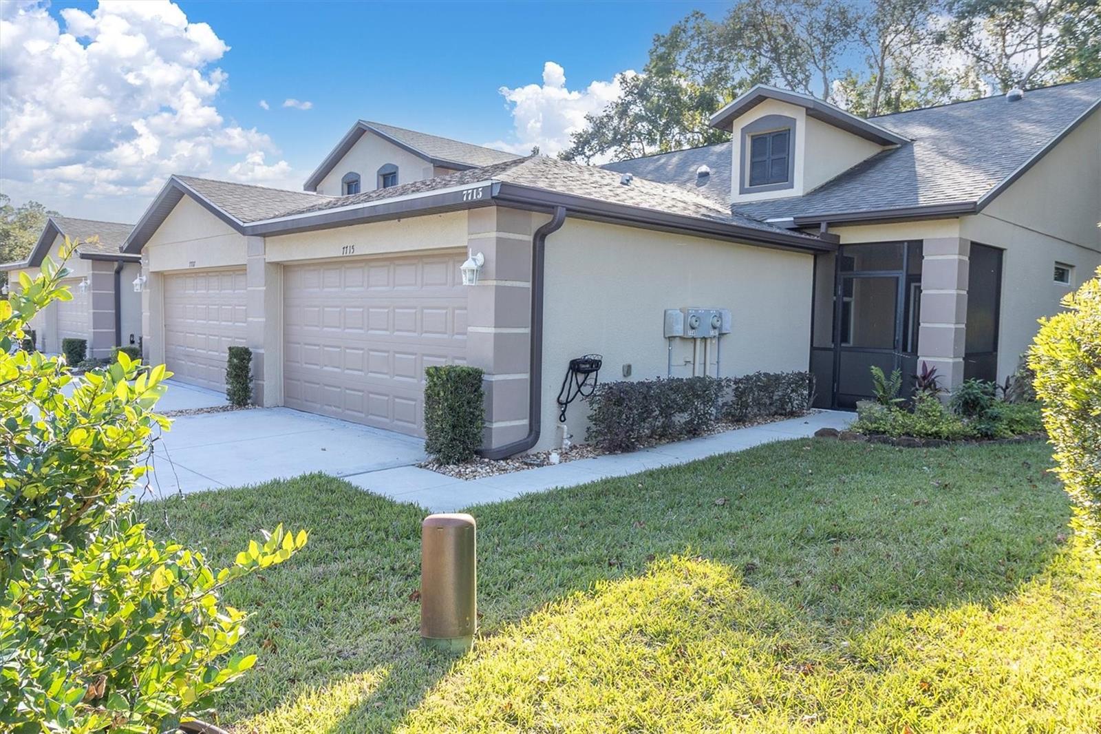 One Story End Unit Villa