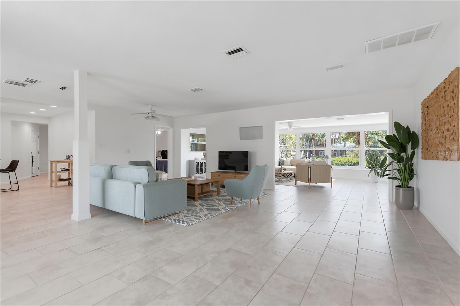 Spacious Open Floor Plan with Great Natural Light
