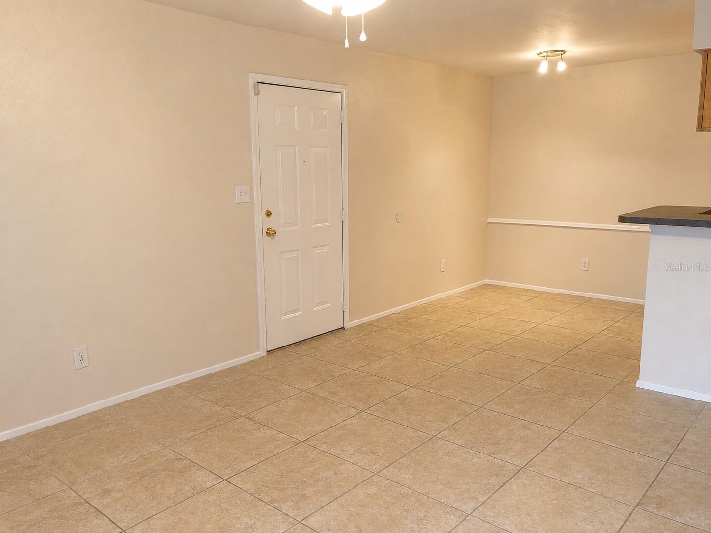 Dedicated dining area.