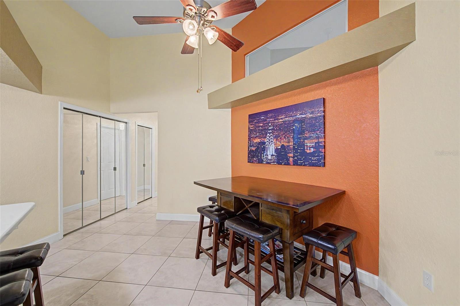 Eat in Kitchen and large pantry.