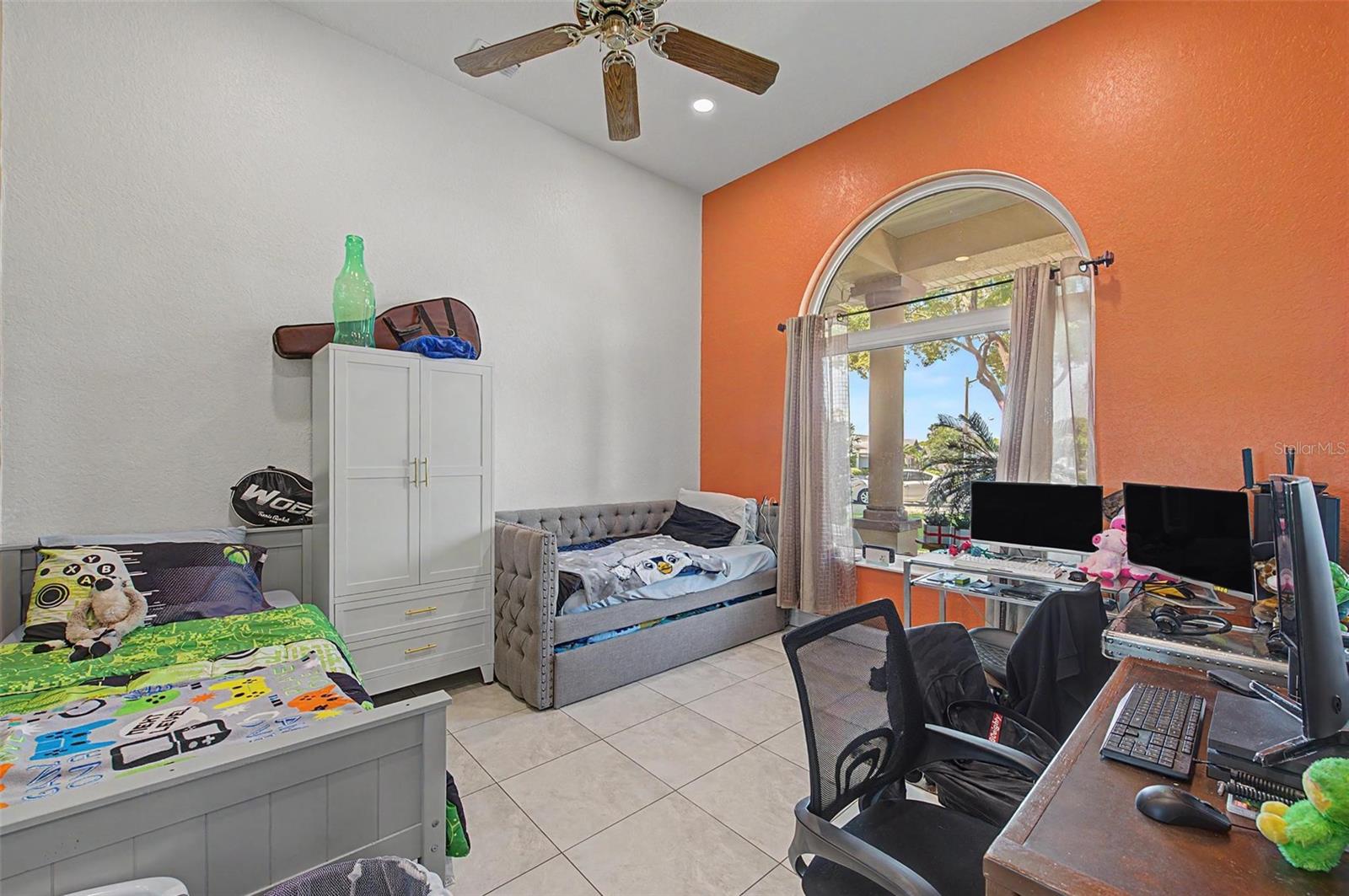Bonus Room currently being used as an additional bedroom.