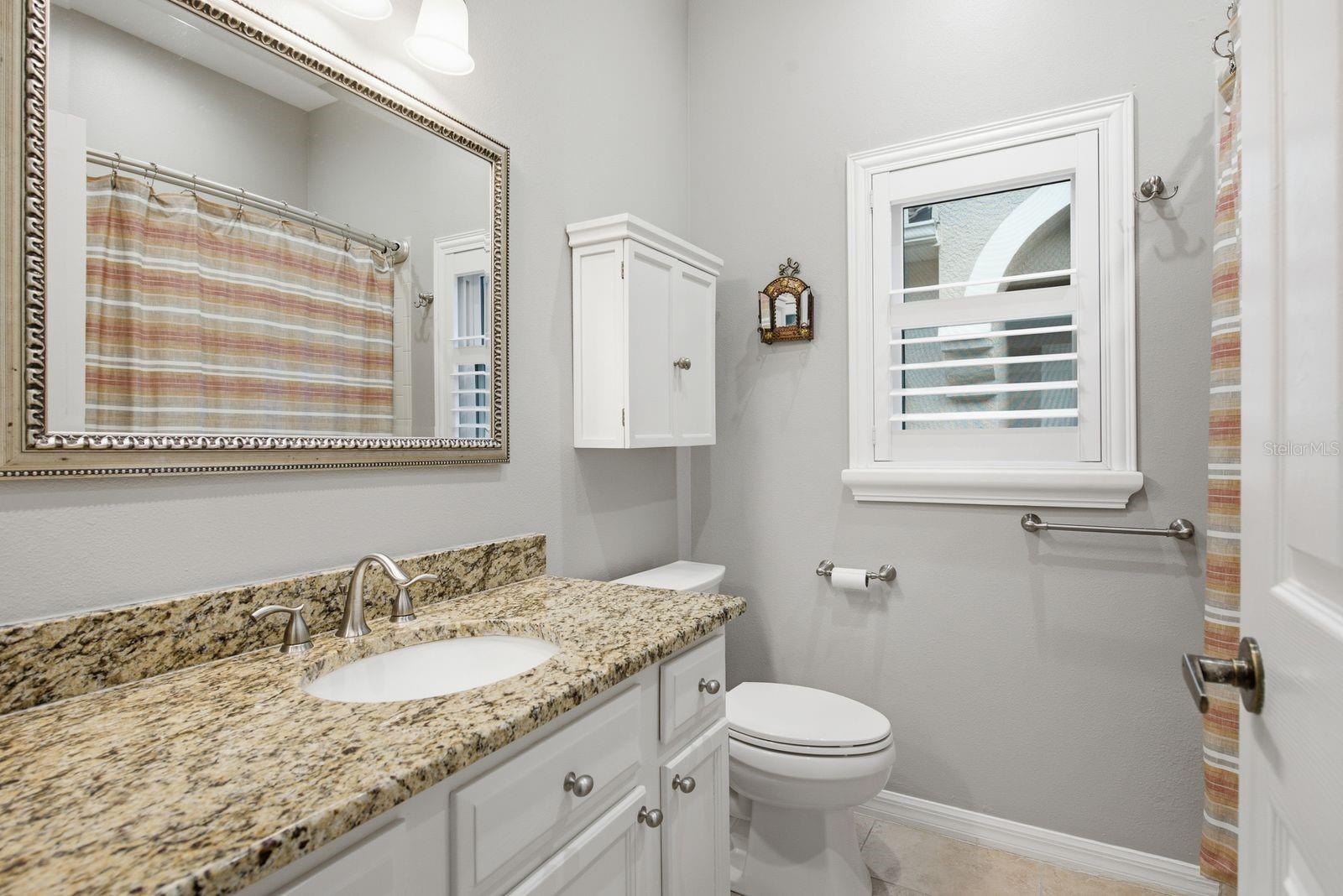 Spare bathroom