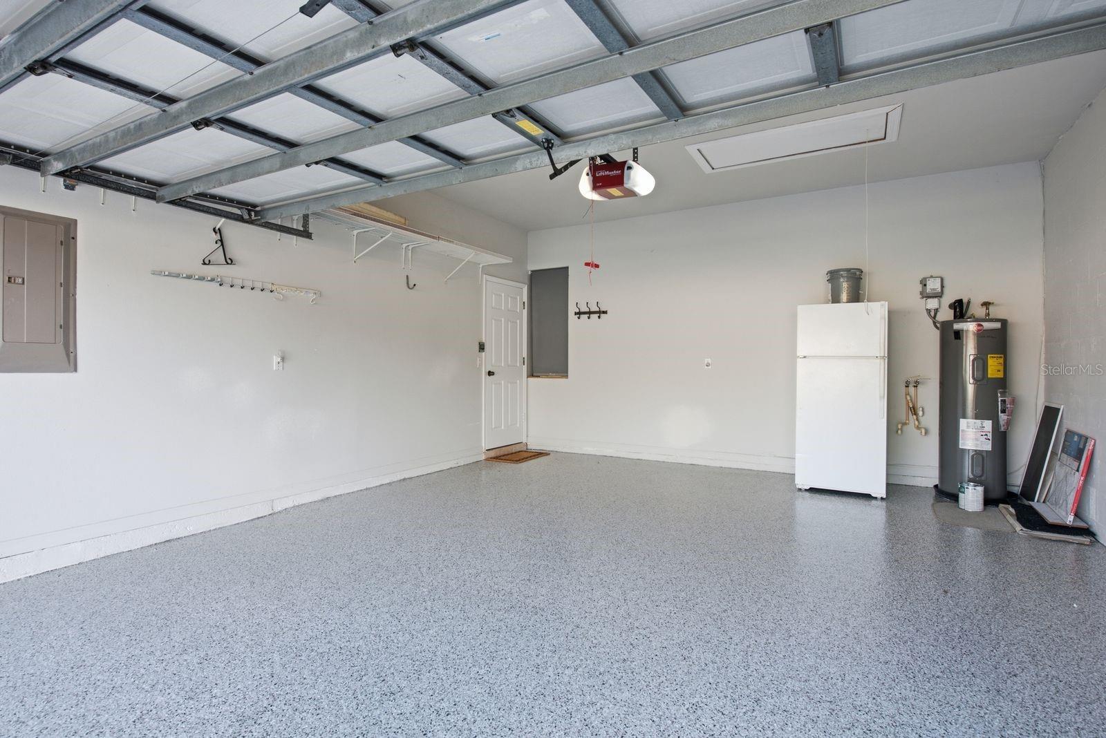 New epoxy flooring