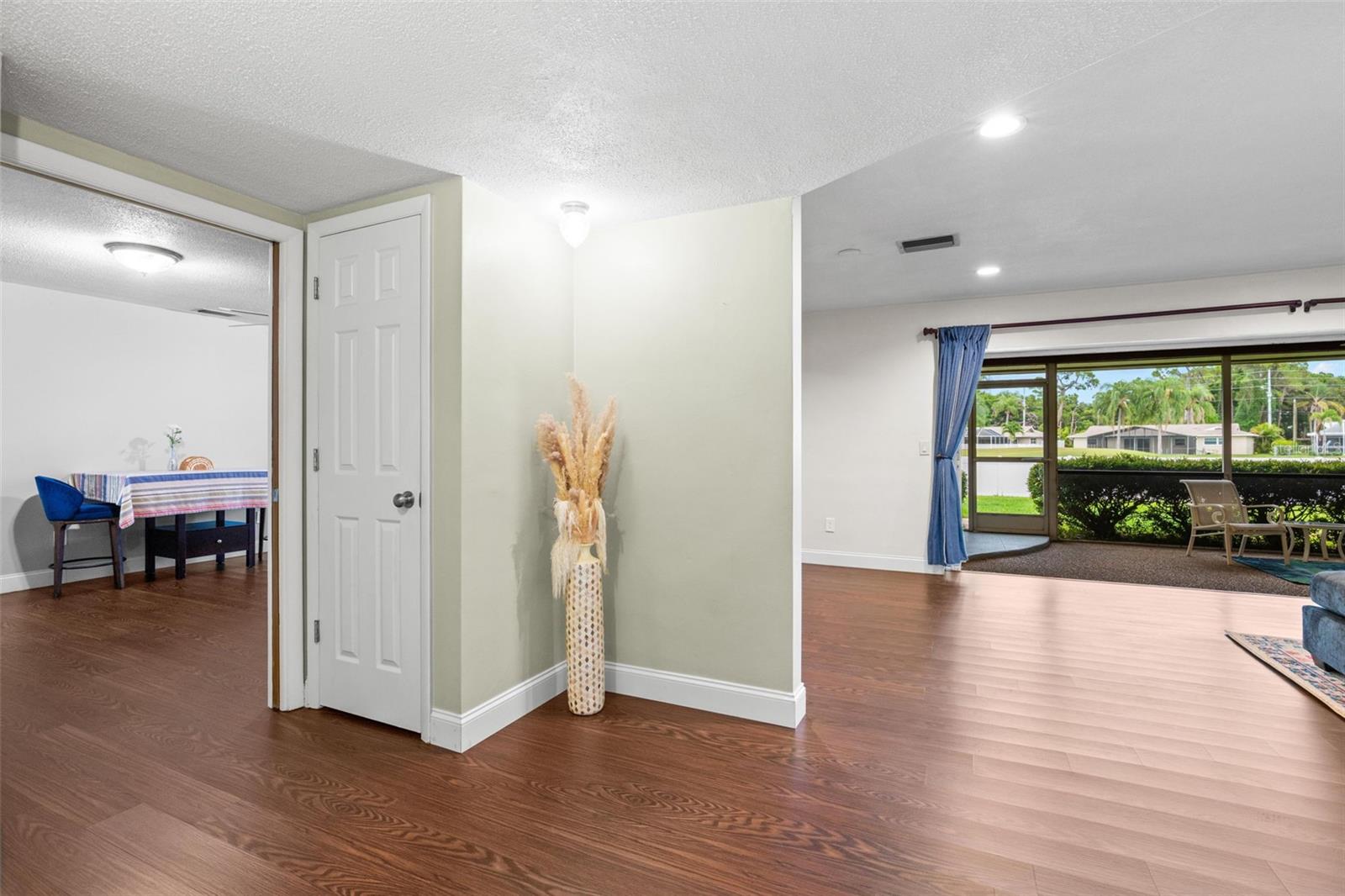 View from foyer