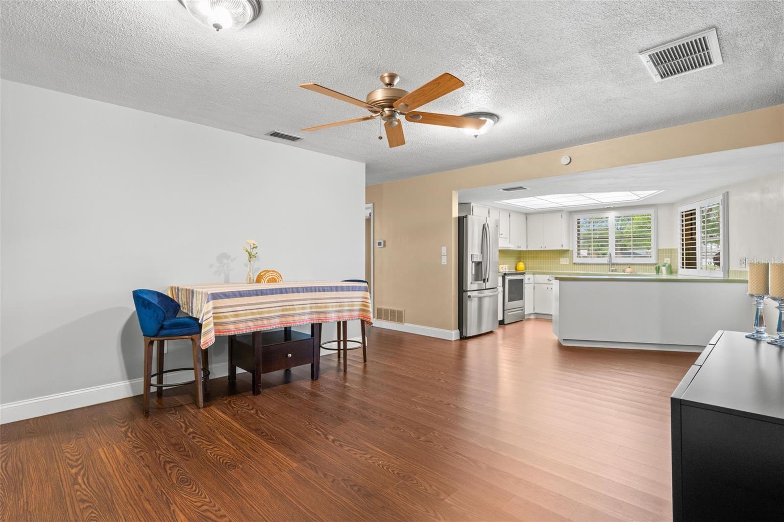 Kitchen, bonus family room