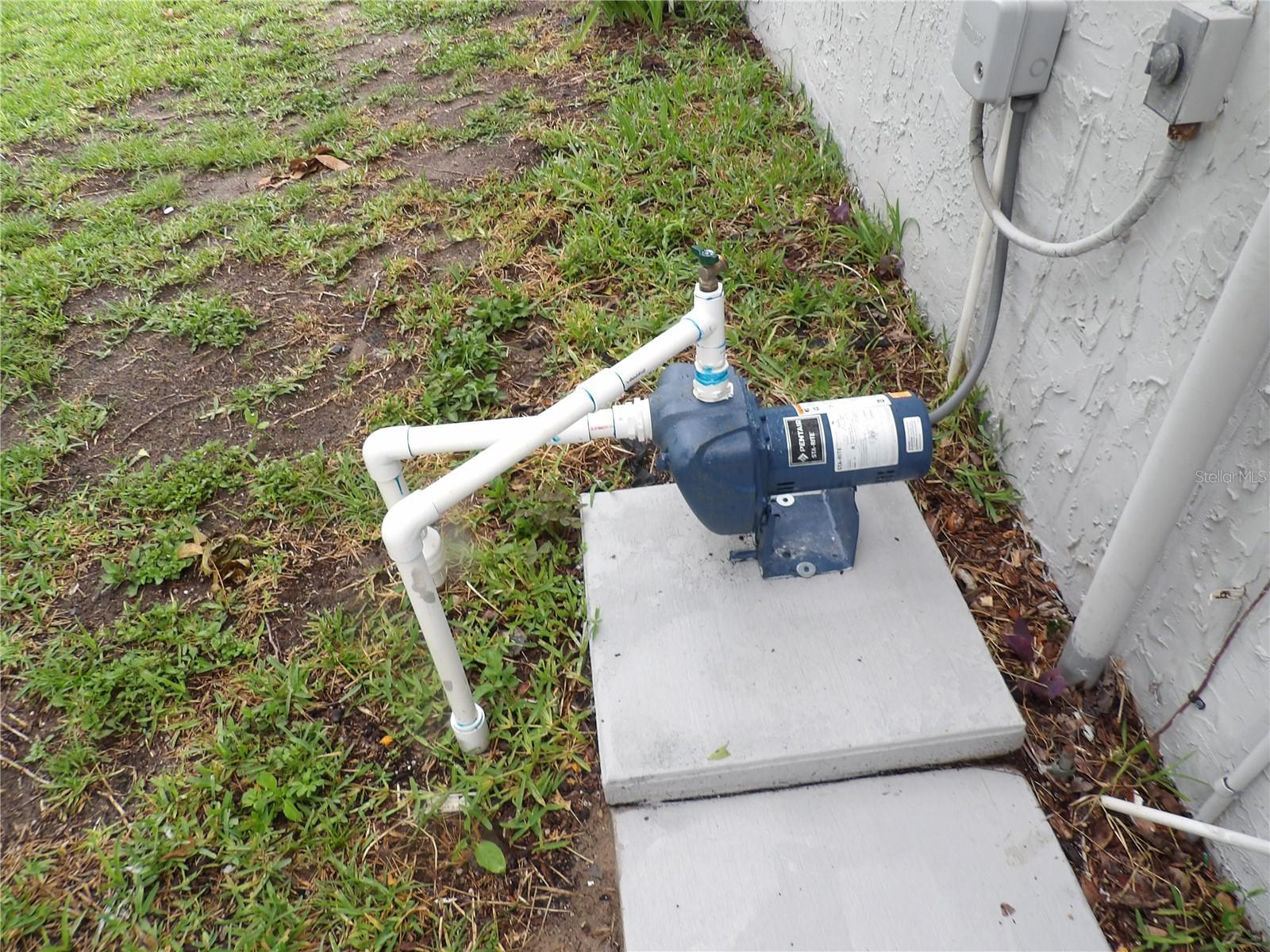 New Pump sprinkle system