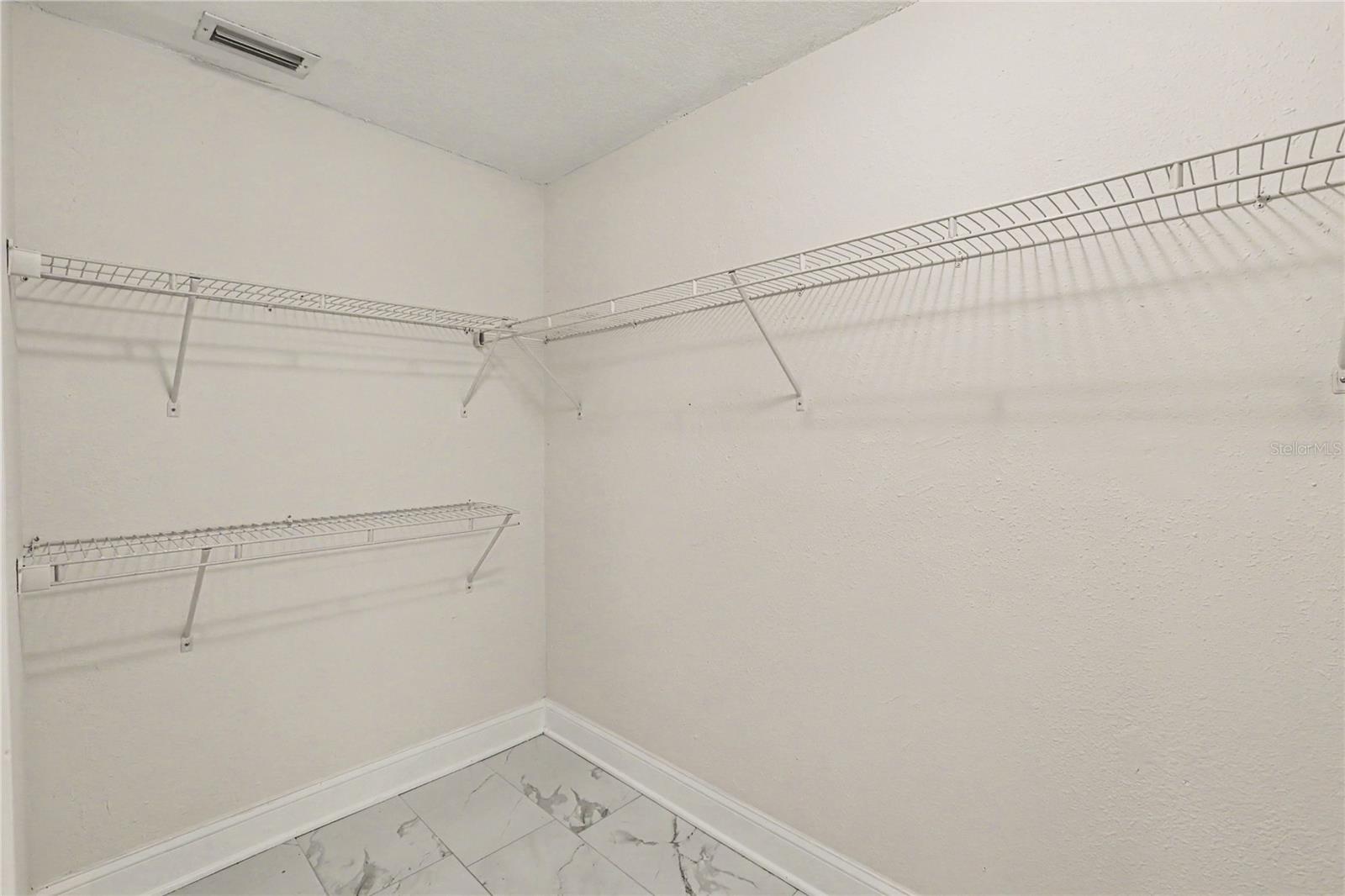 Primary Walk in Closet