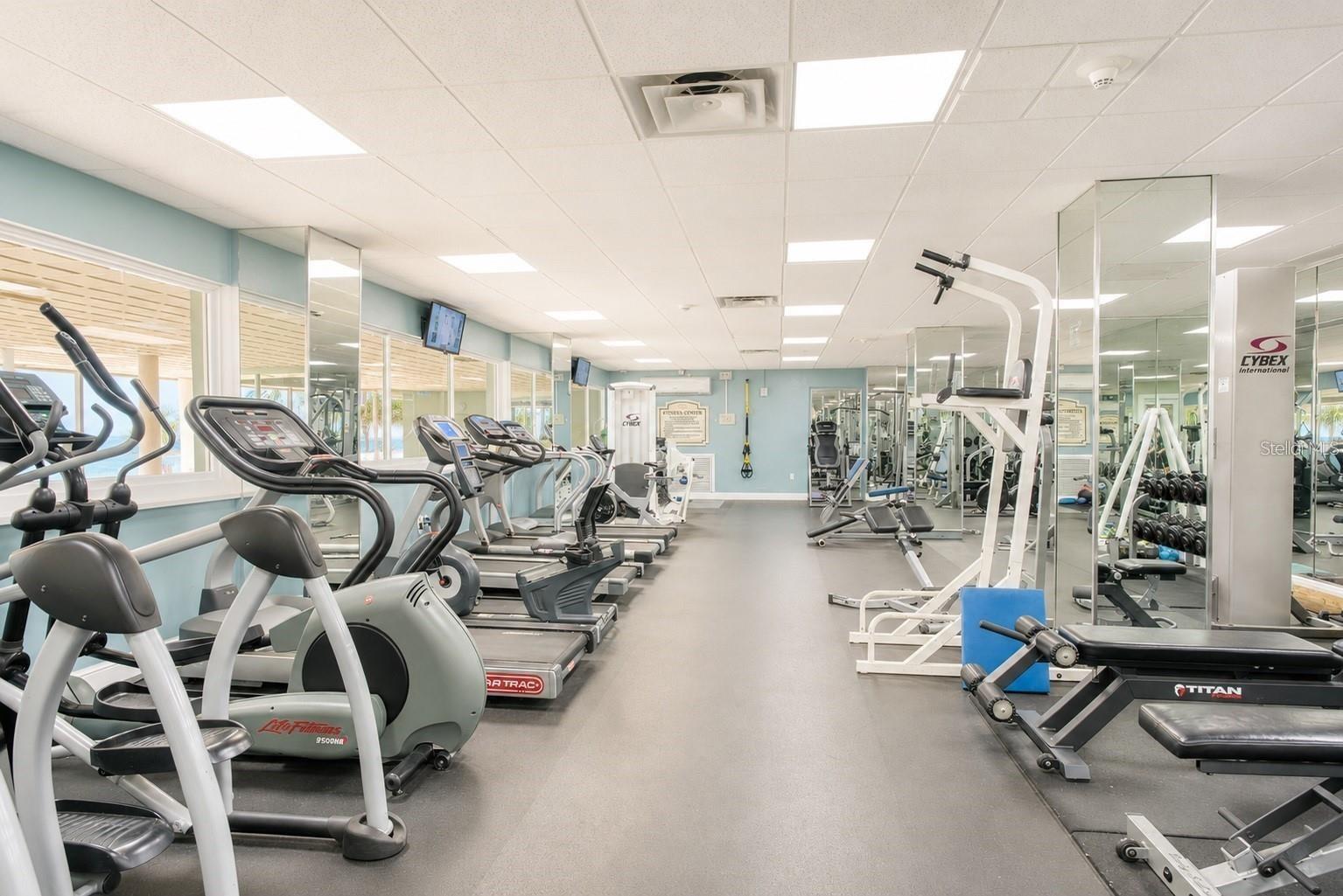 State of the art gym.