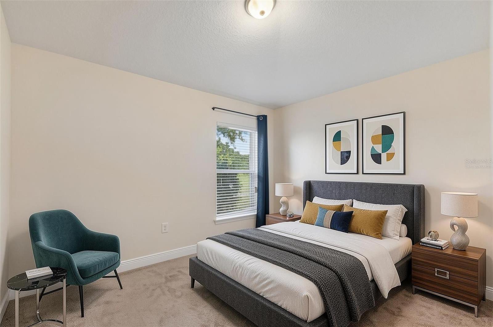 Bedroom 3 virtually staged