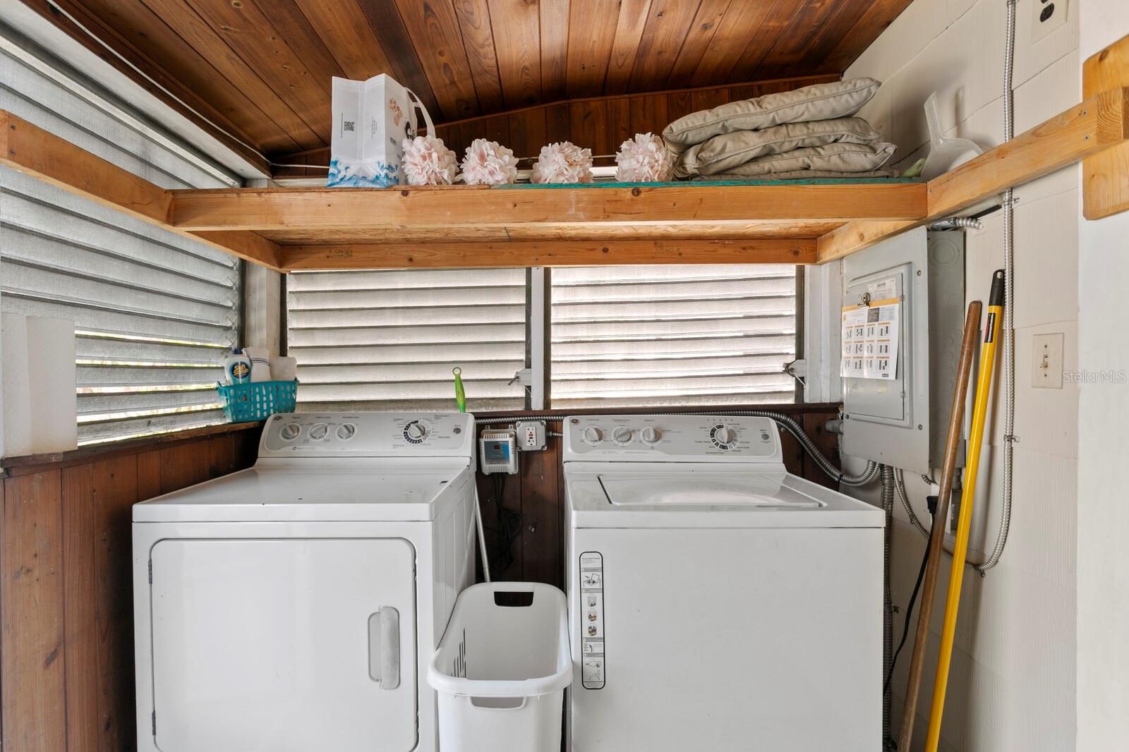 Porch laundry