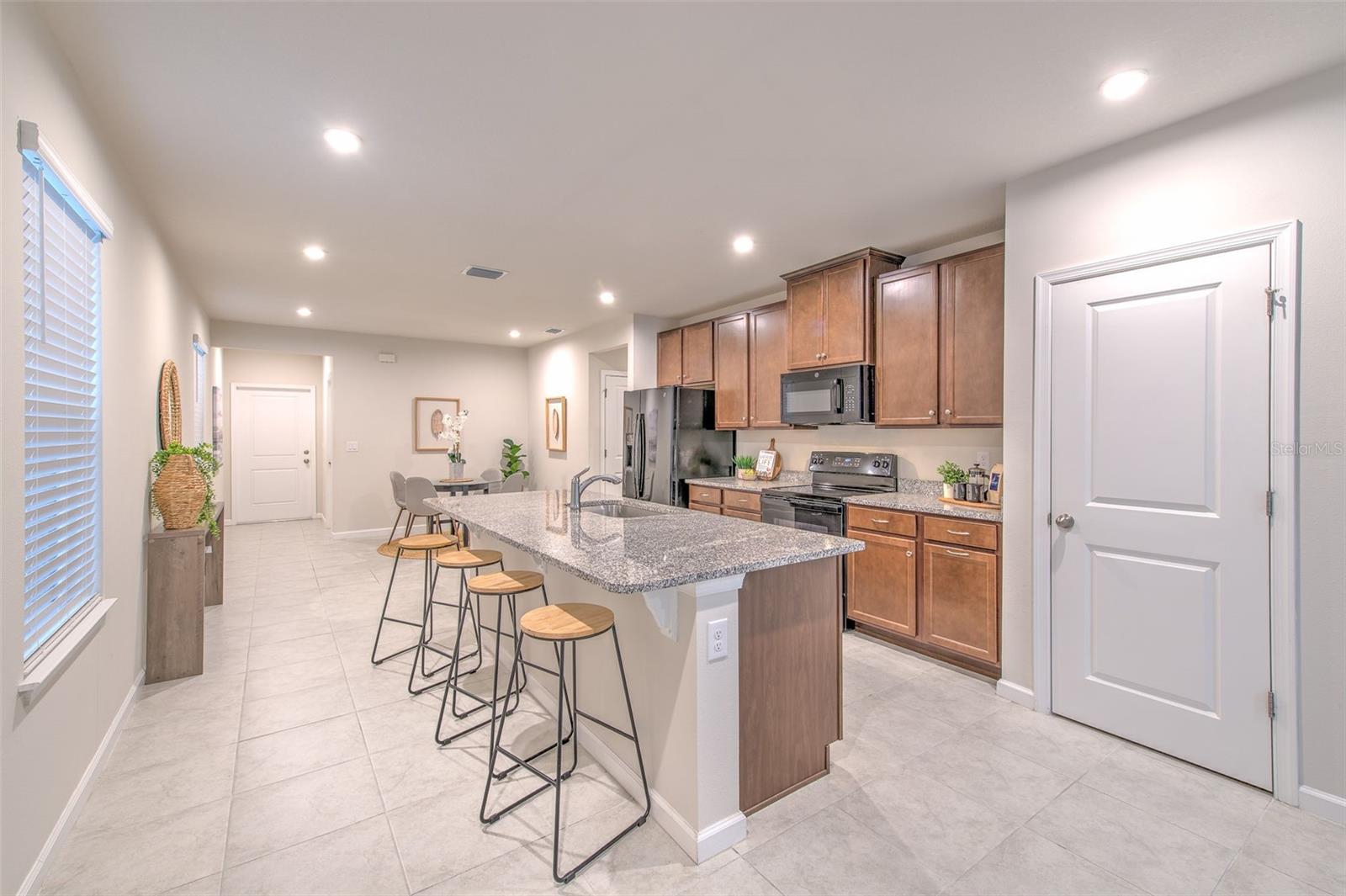 Another view of Kitchen open to Dining