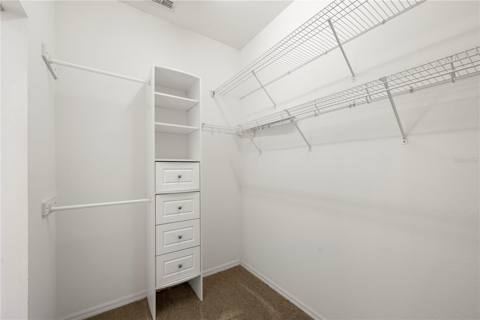 Master closet