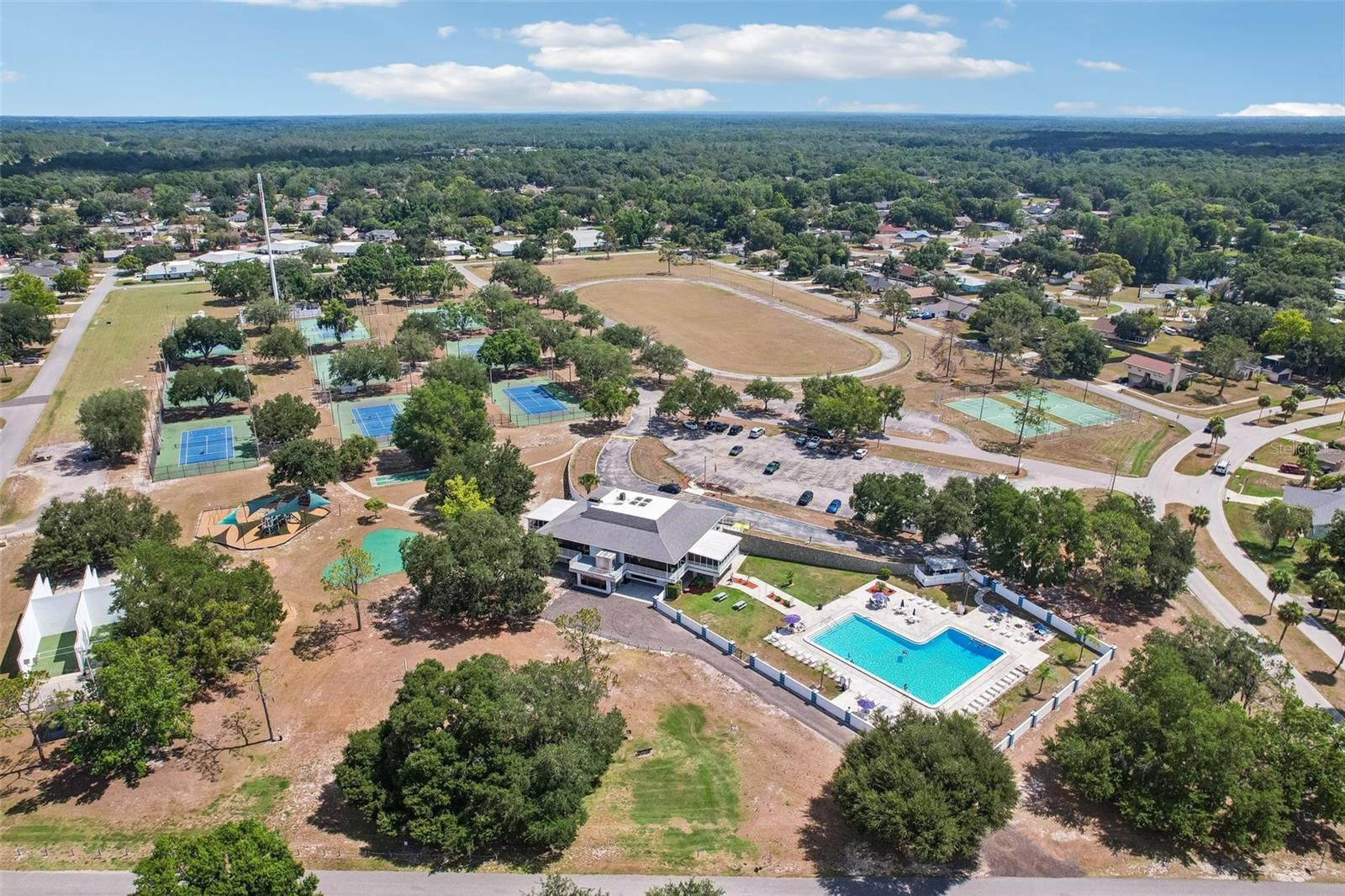 Clubhouse and community grounds
