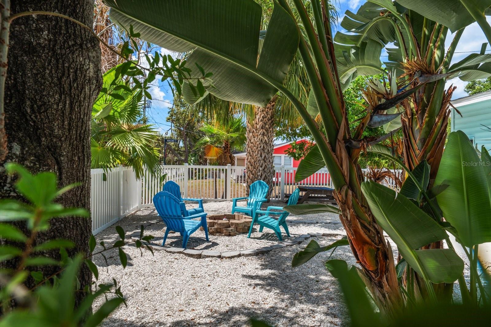 Firepit area