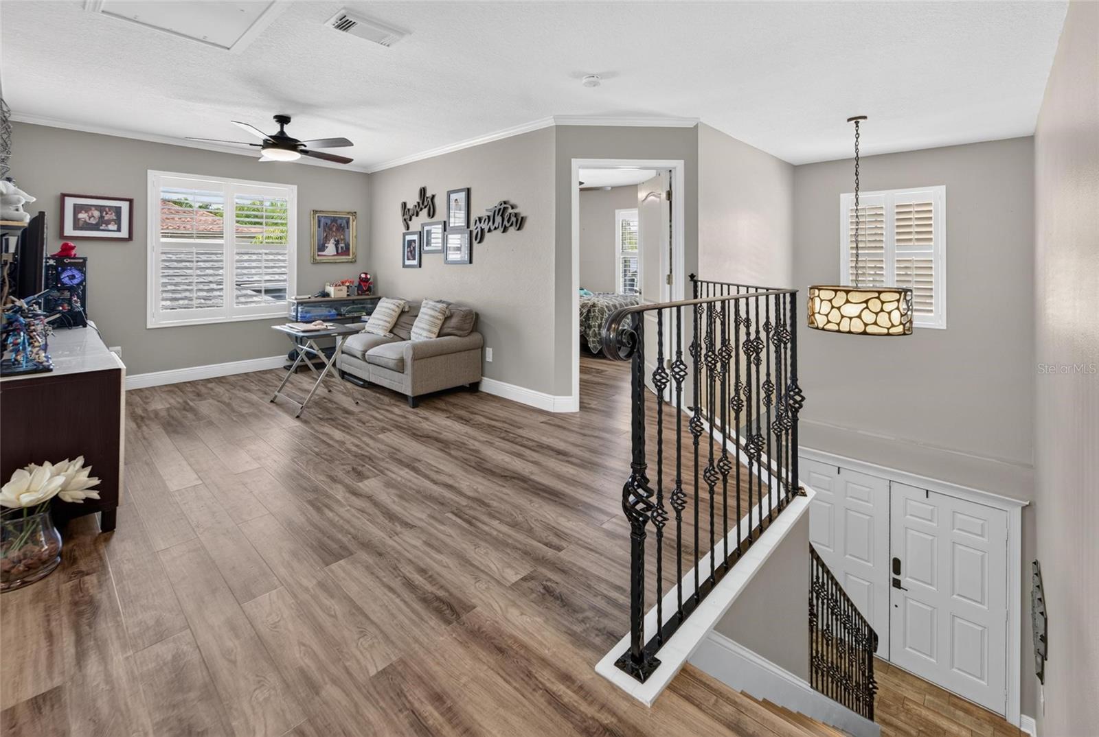 Upstairs Den/Game room