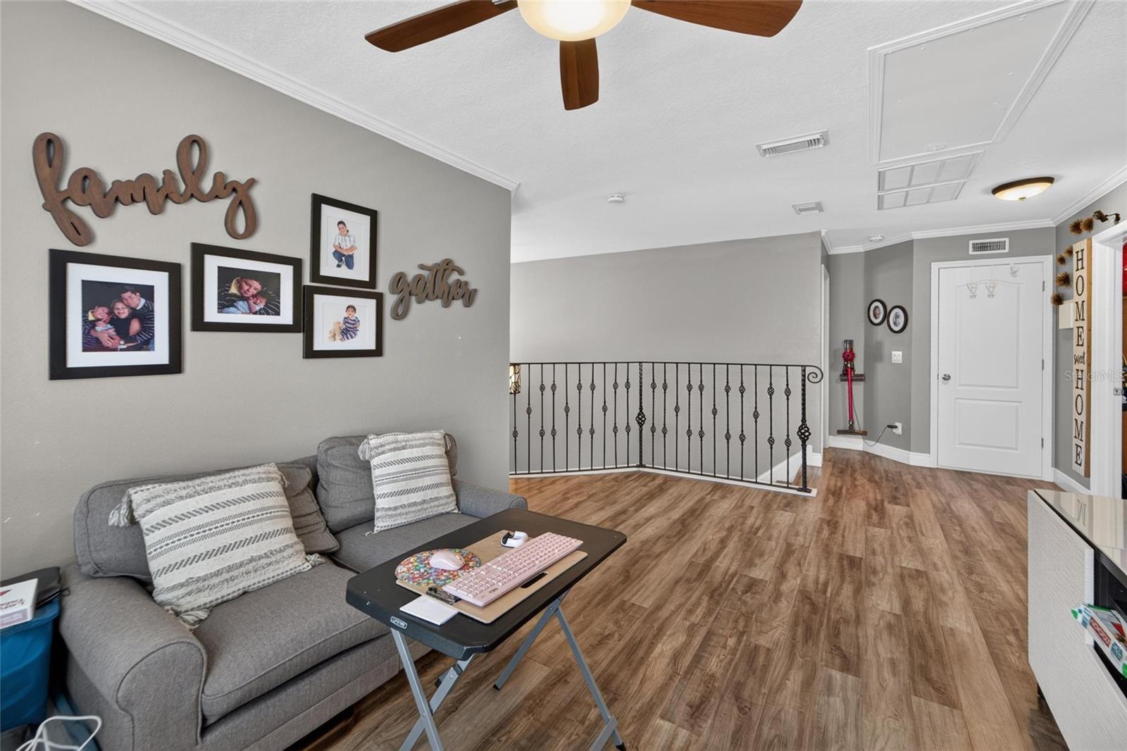 Upstairs Den/Game room