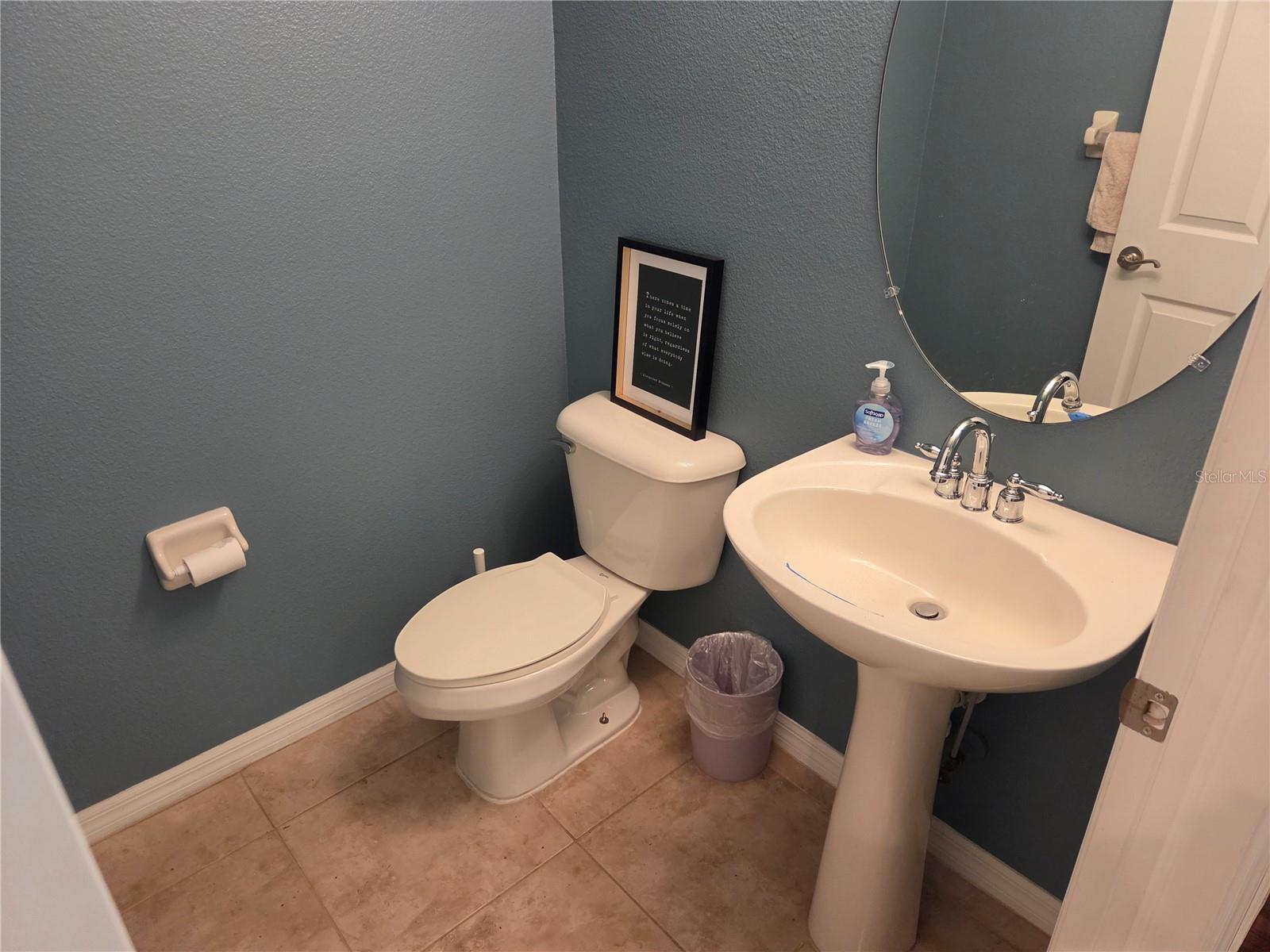 1st Floor half bath