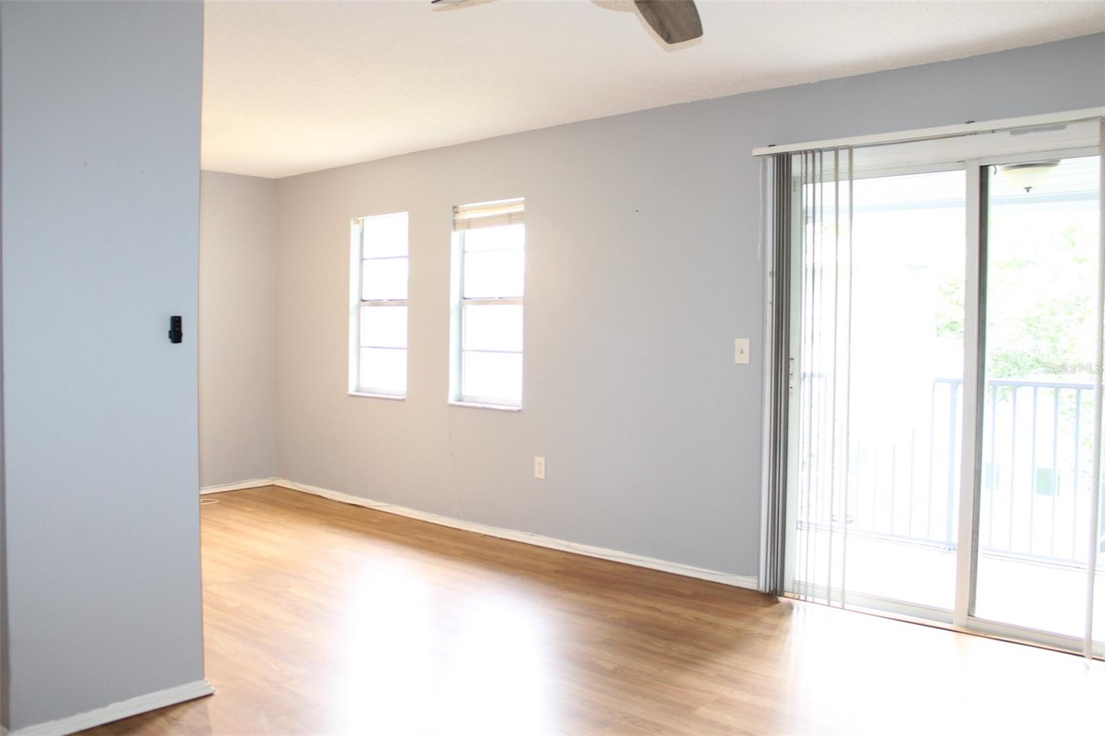 Living Room - Sliding Door to Balcony
