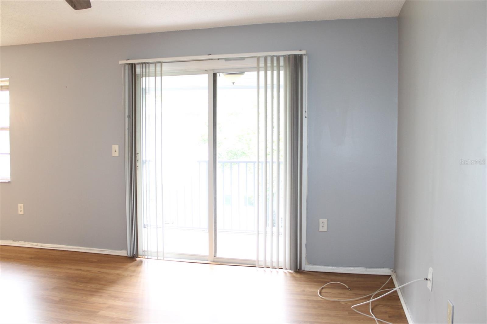 Living Room - Sliding Door to Balcony