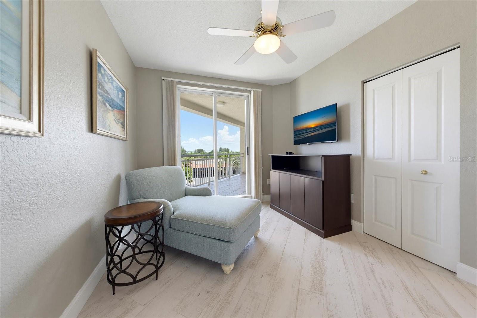 Third Bedroom or the perfect flex space for office, tv room or zen den. The options for this room are all up to you.
