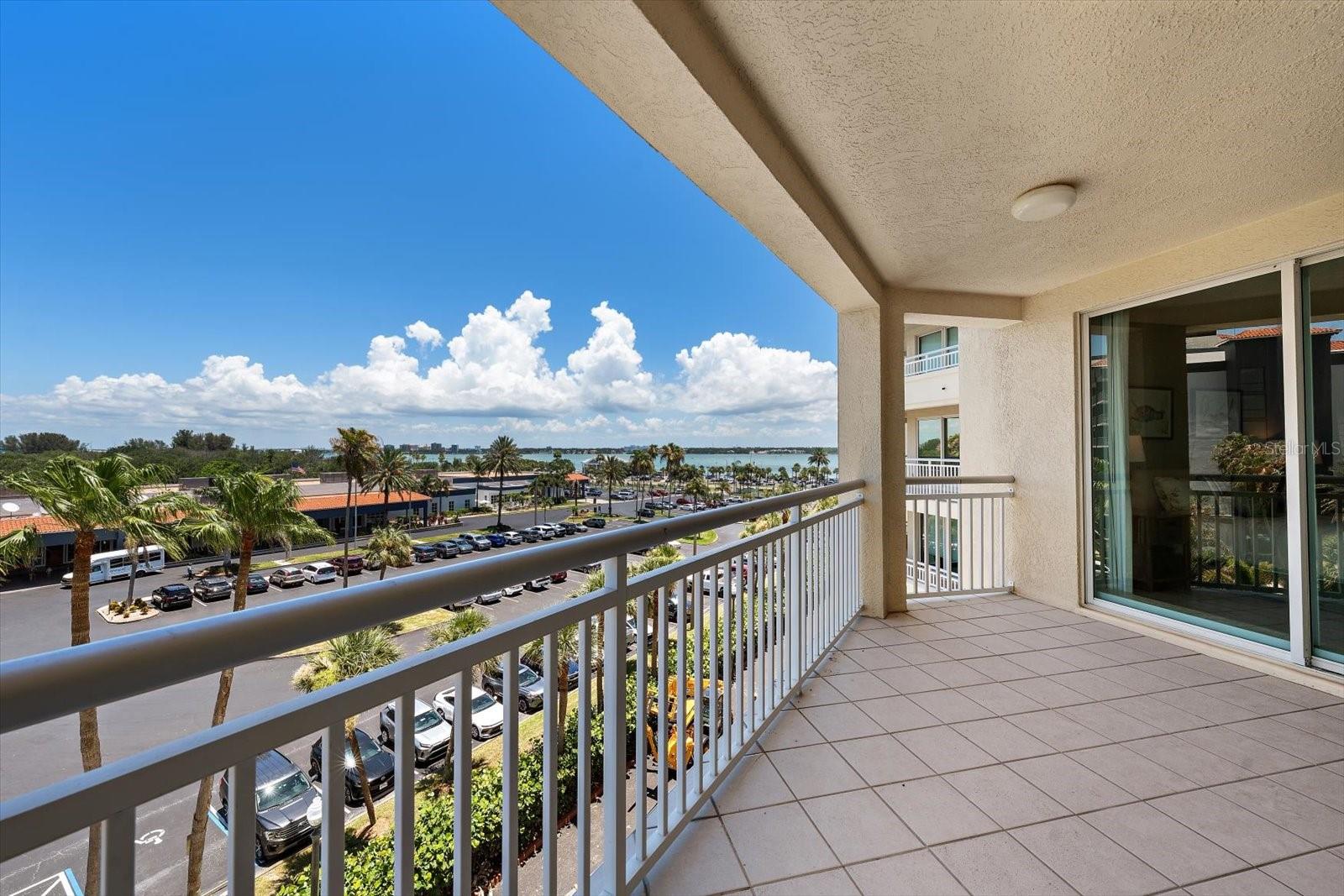 Additional water views of the intracoastal offer great morning views with your coffee.