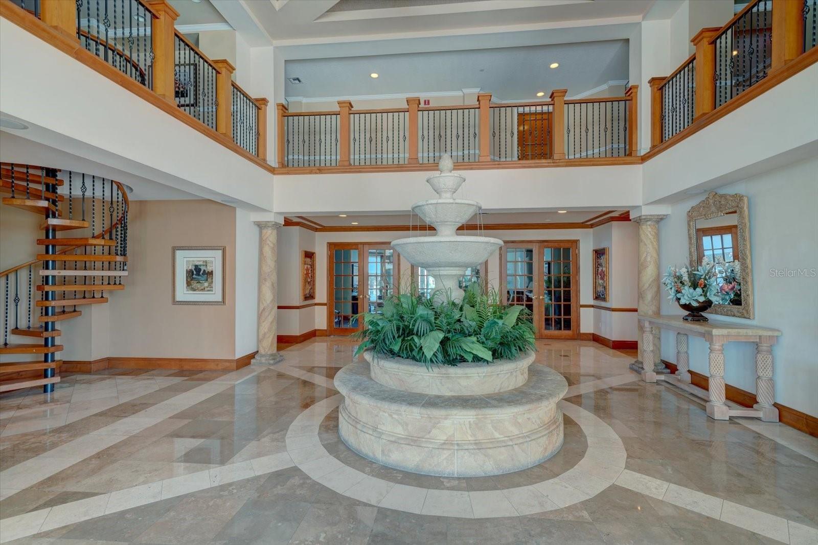 The Grande on Sand Key knows how to make an entrance
