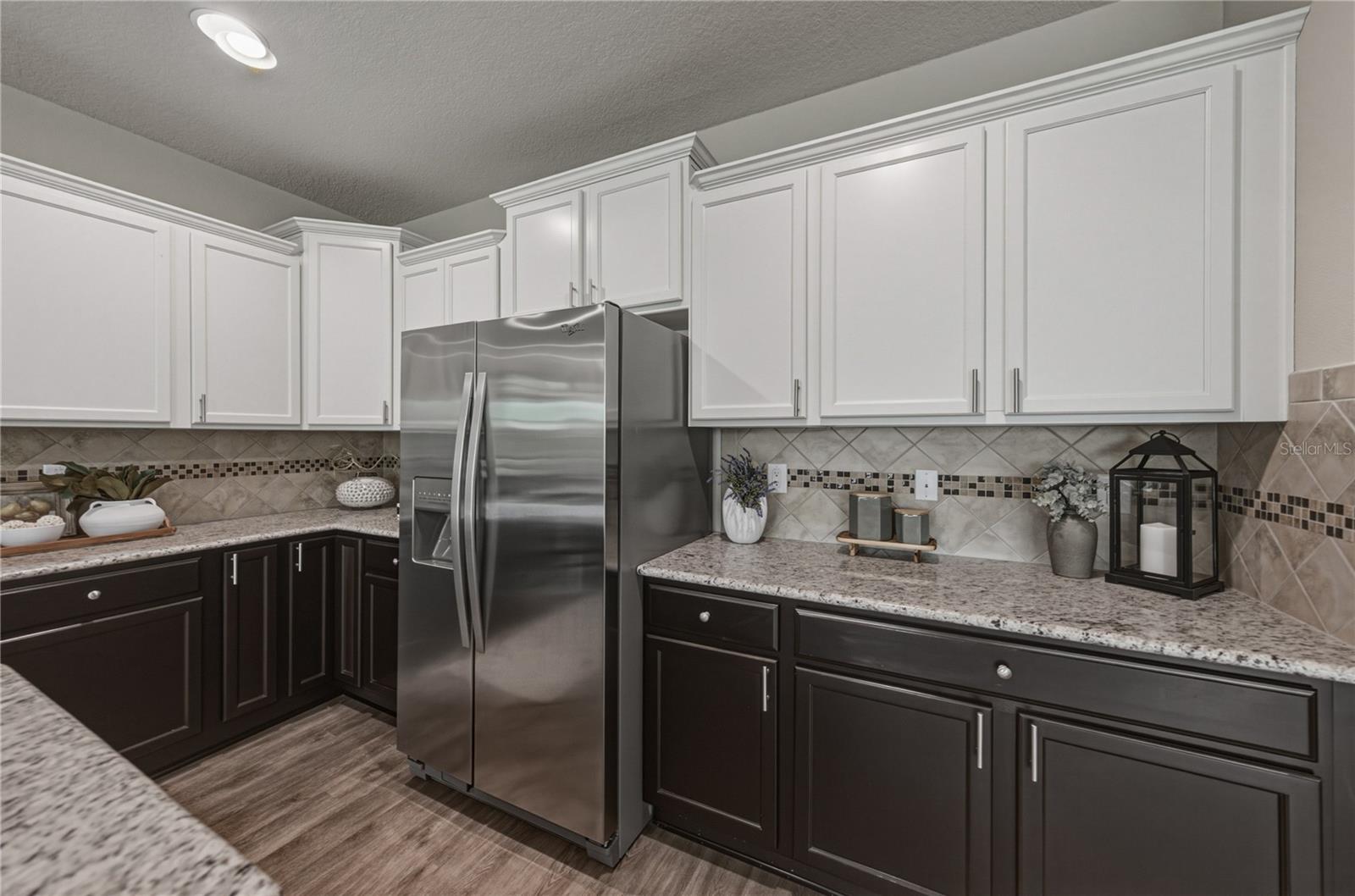 Gourmet Kitchen with 2 Tone Solid Wood Cabinets