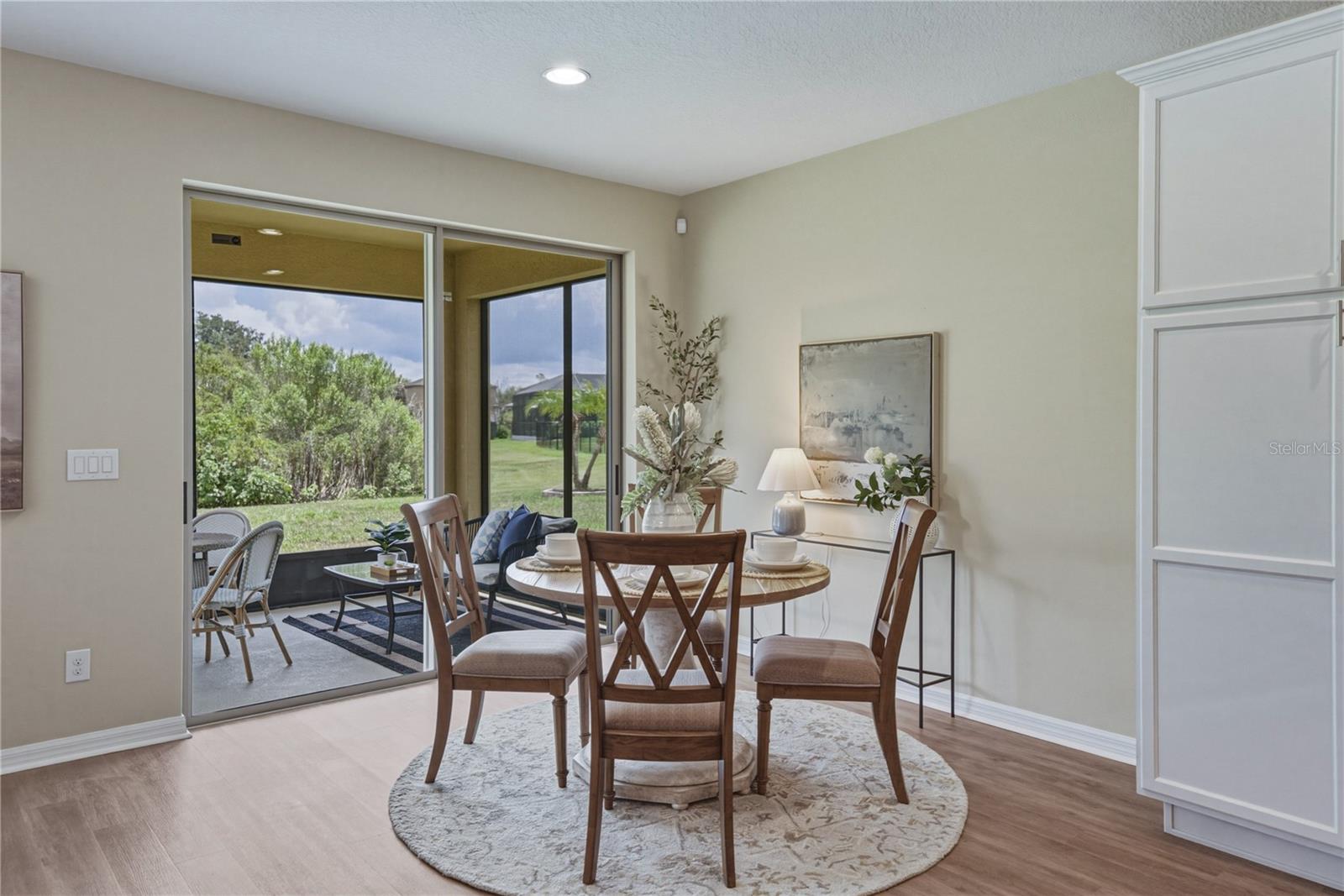 Dining Room with Beautiful LVP Floors