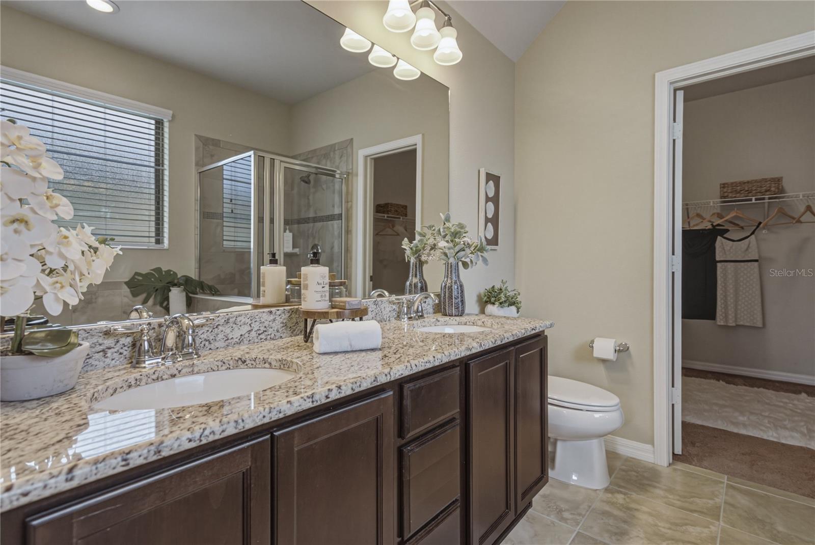 Primary Bath with Long Dual Vanity