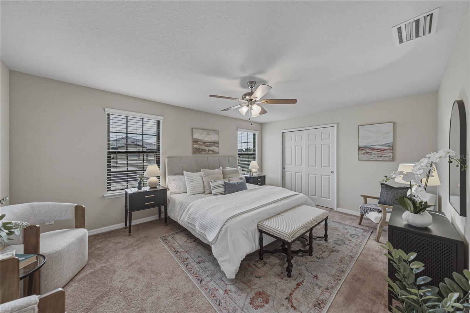 Second Primary Suite Sized Bedroom up