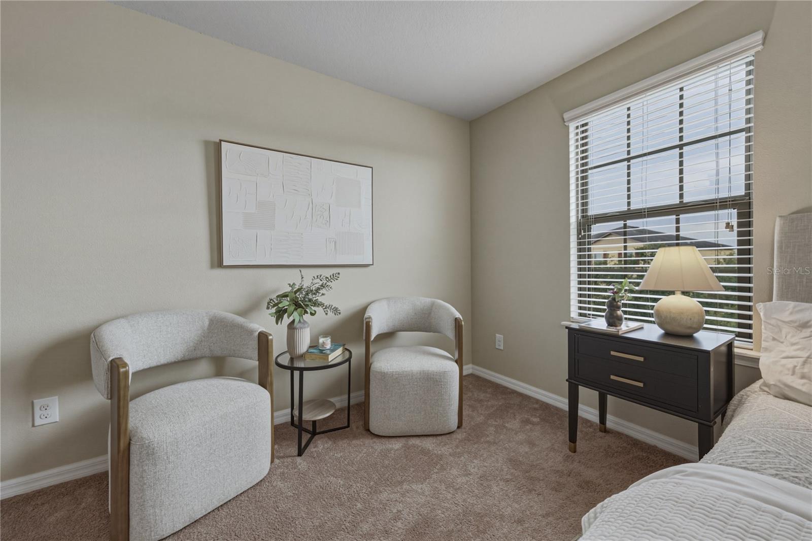 Sitting Area of Second Primary Suite Bedroom up