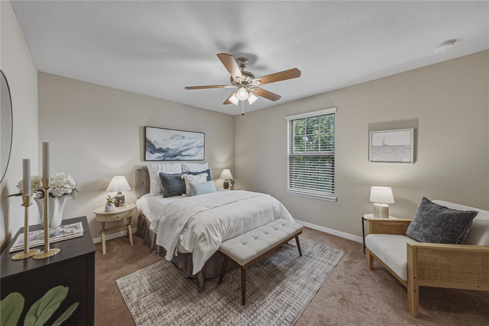 3rd Bedroom up with large walk in closet