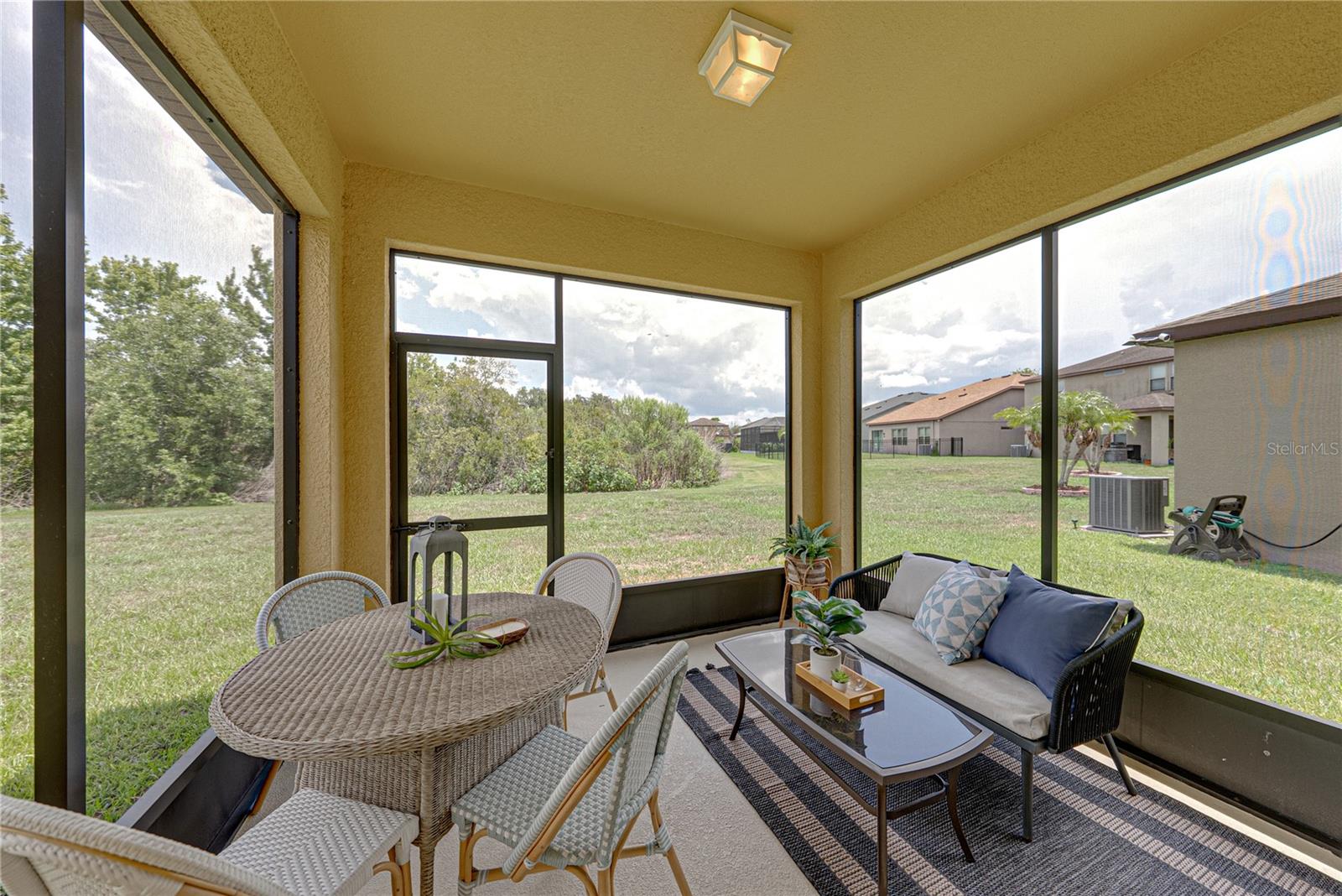 Covered Screened Lanai