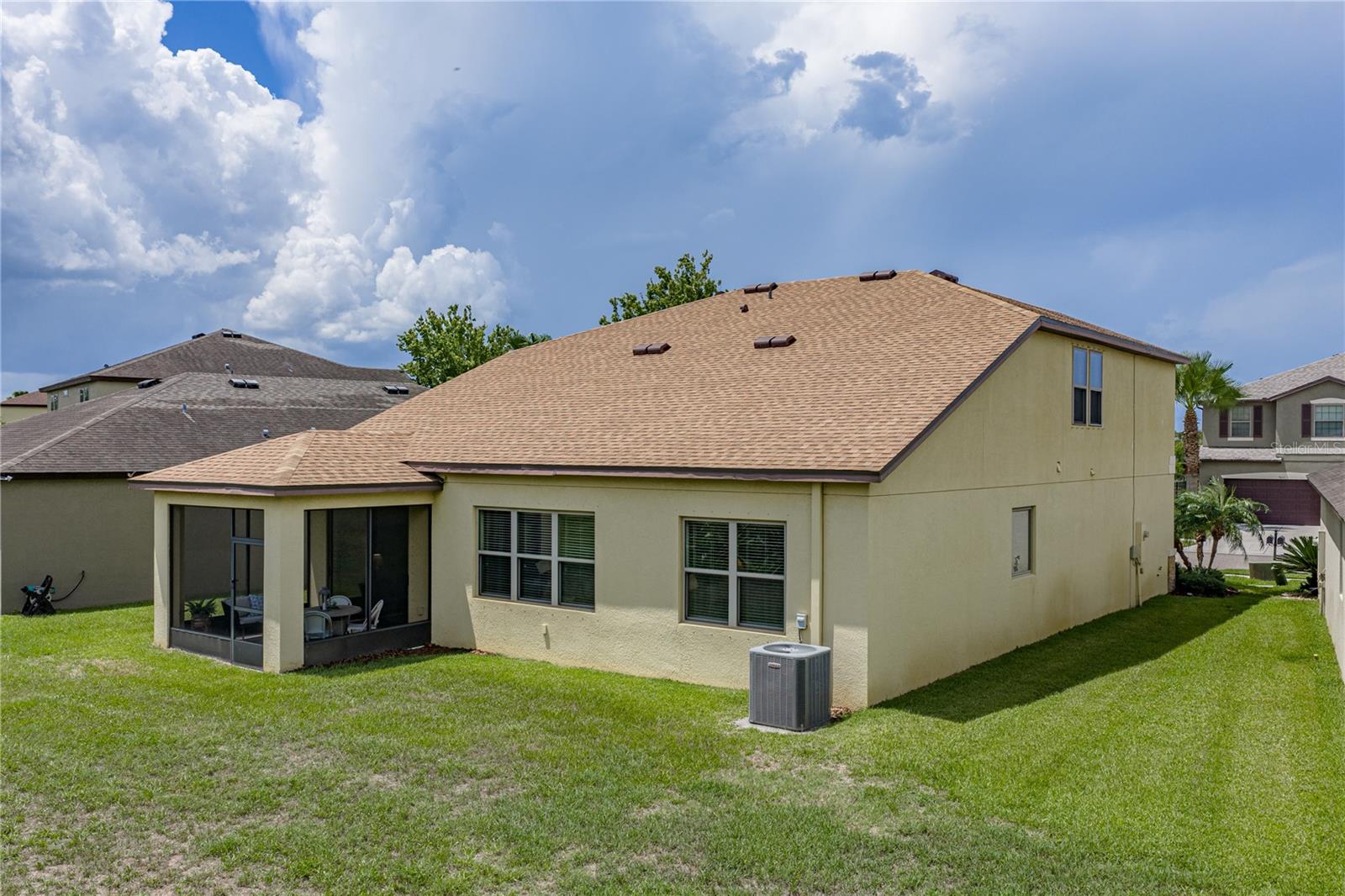 Rear View of Home