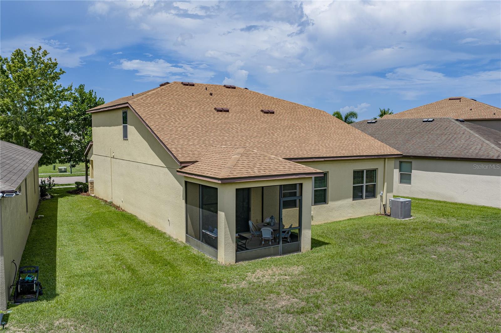 Rear View of Home