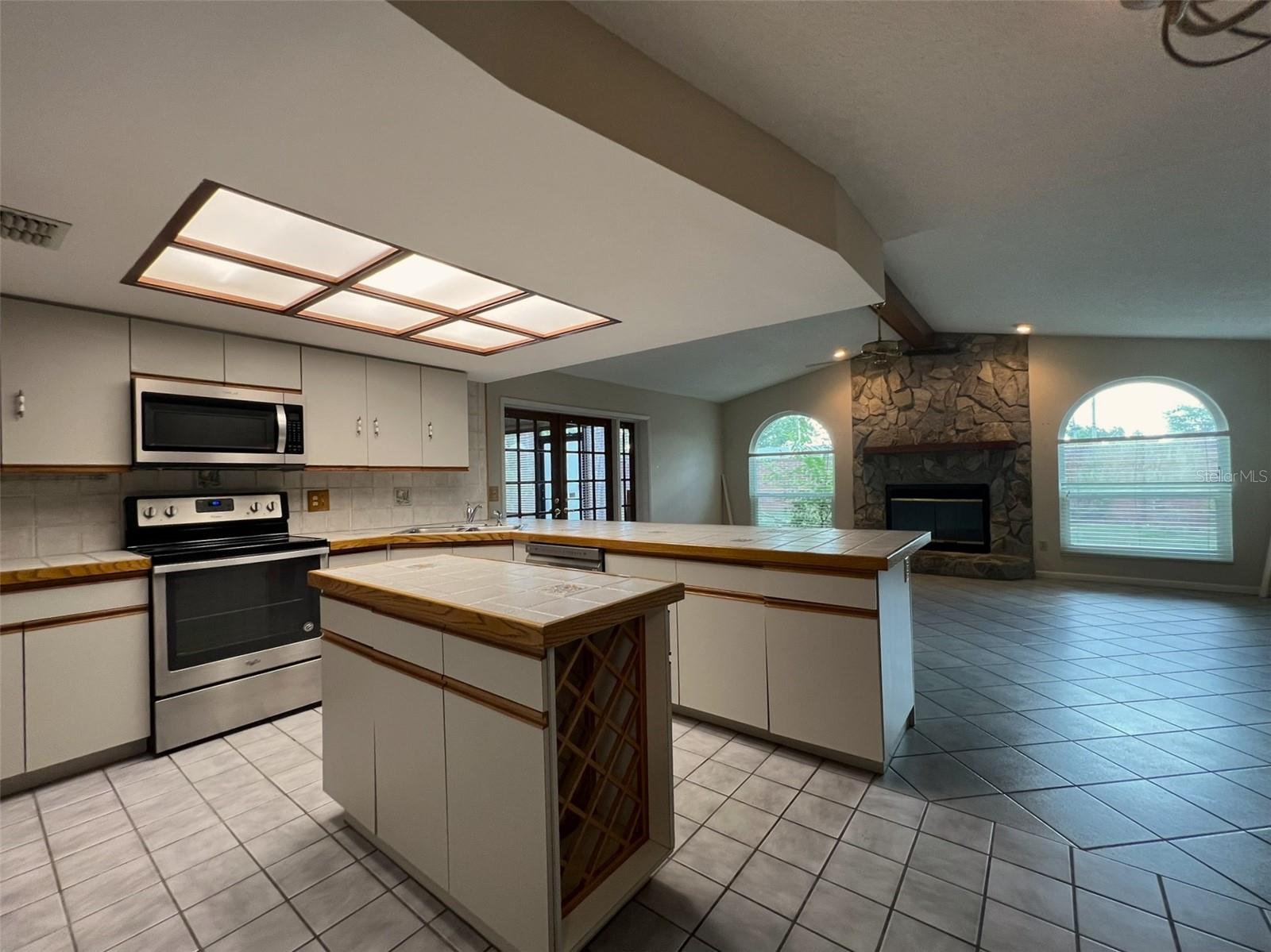open kitchen