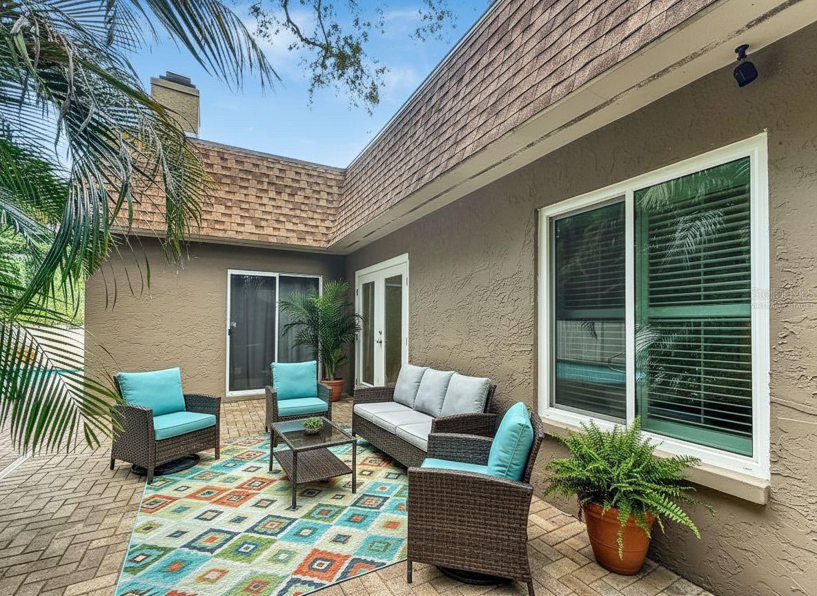 Virtually Staged - Back Patio
