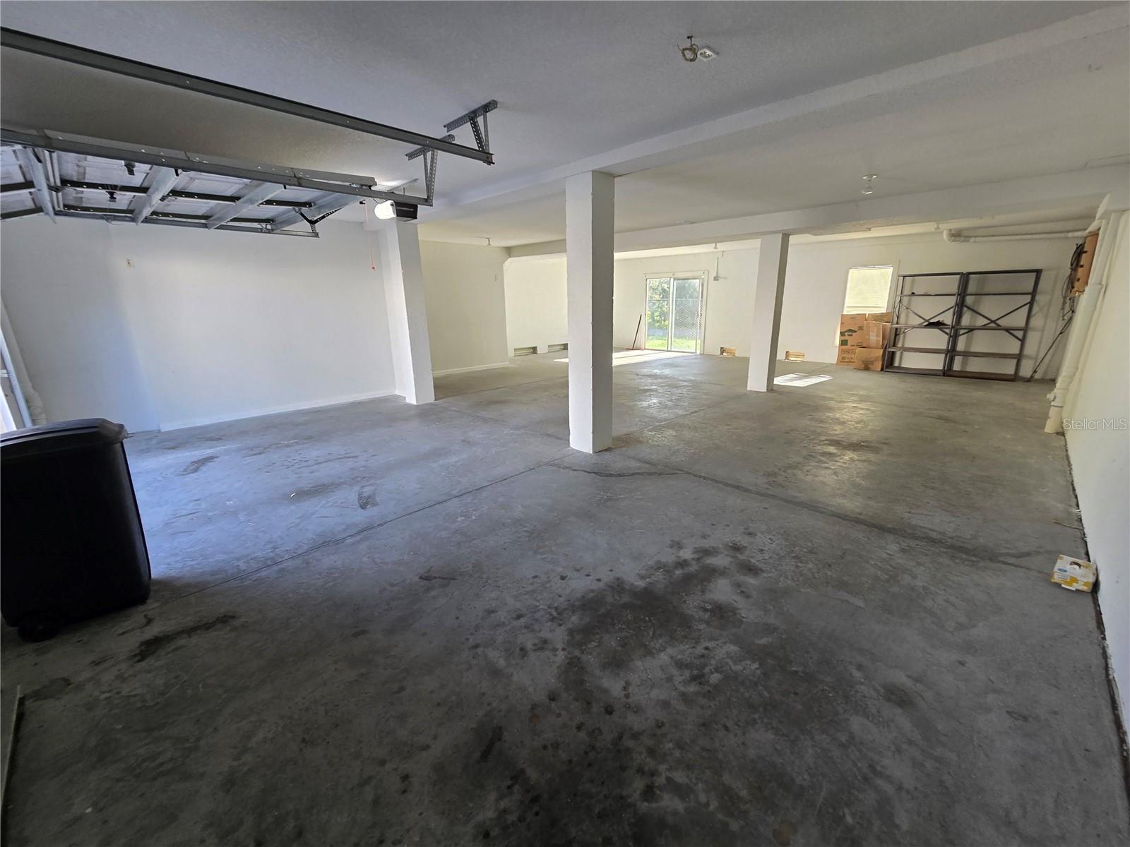 Huge garage!