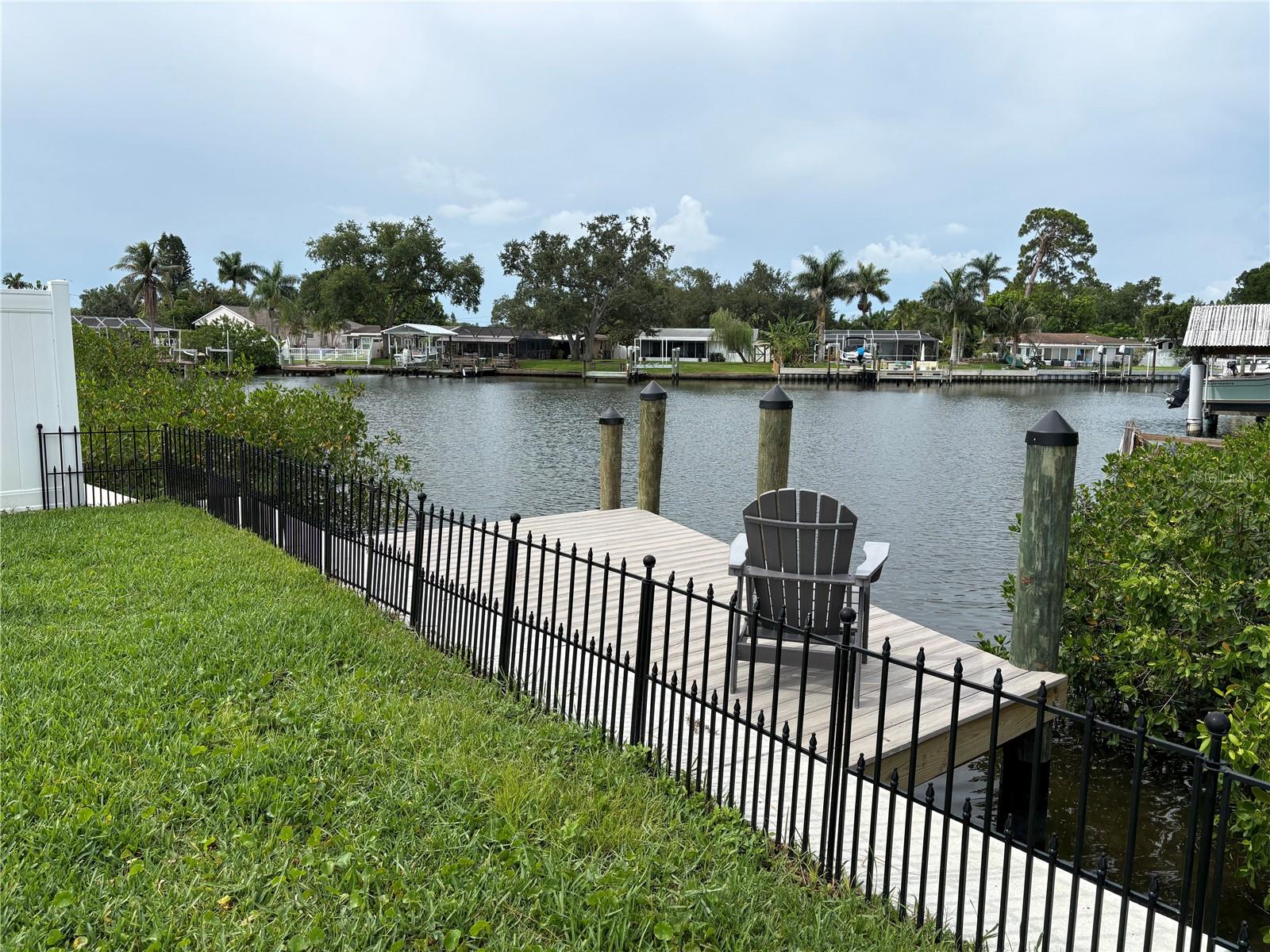 Waterfront leads to Tampa Bay
